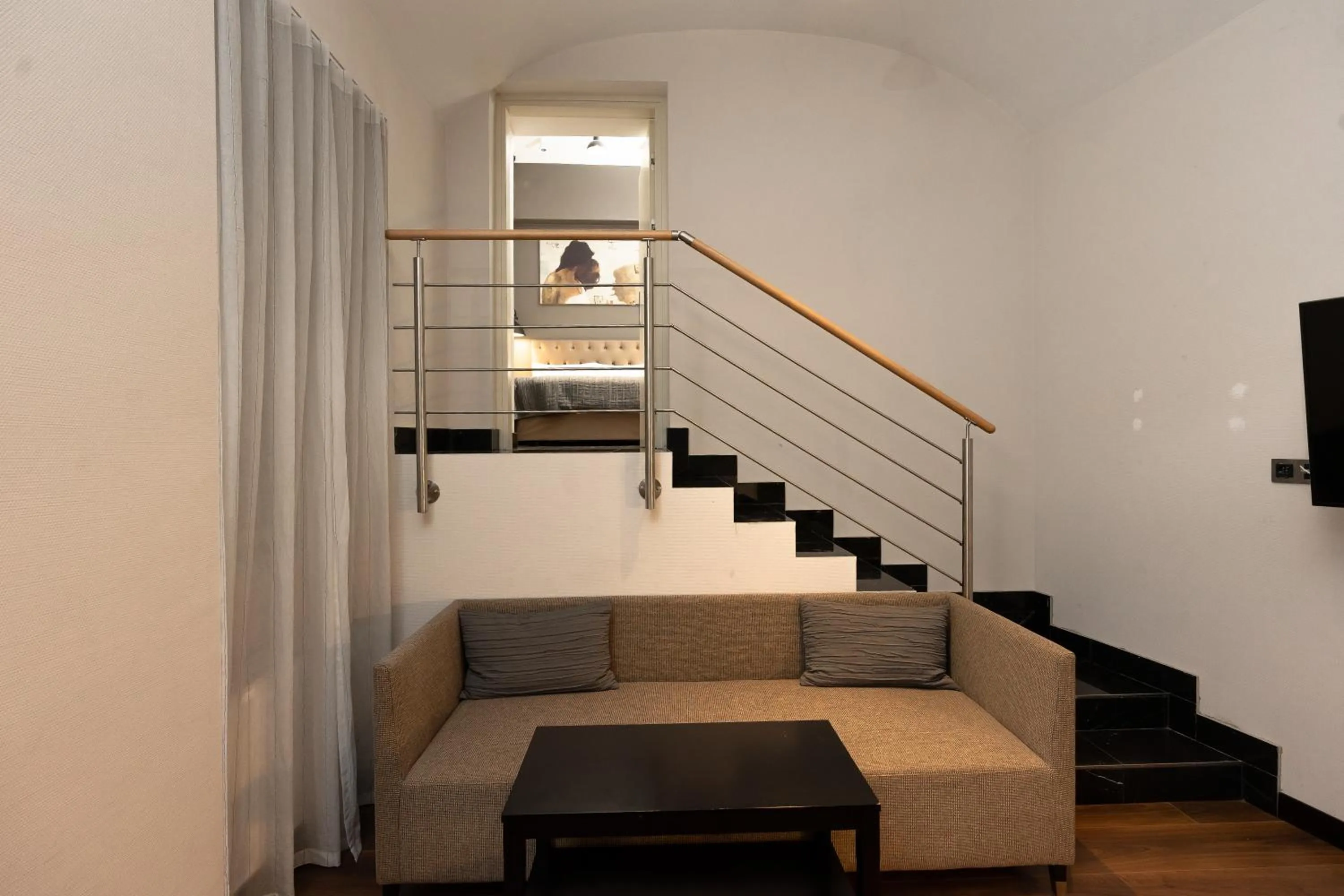 Bedroom in Quentin Prague Hotel