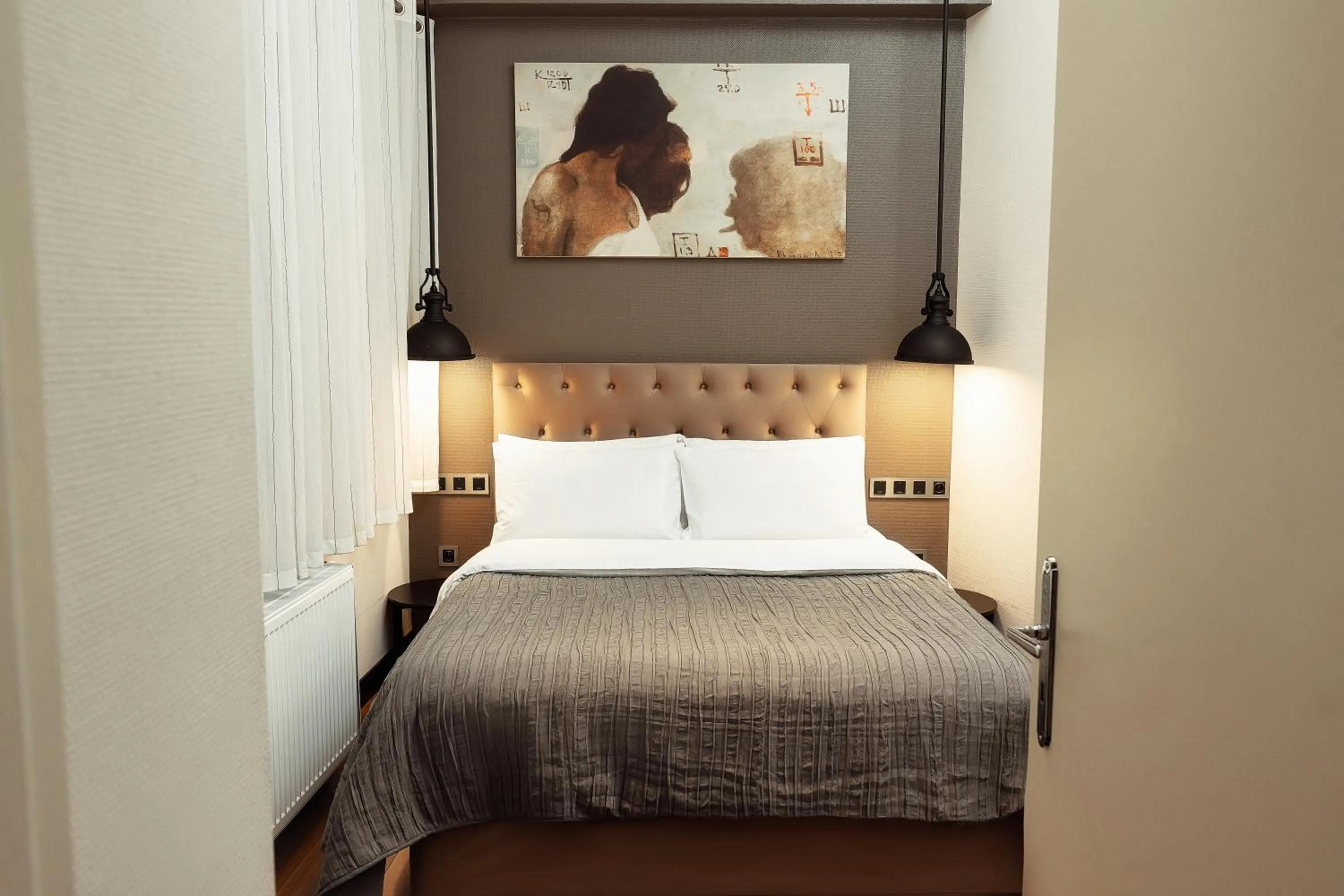 Bedroom, Bed in Quentin Prague Hotel