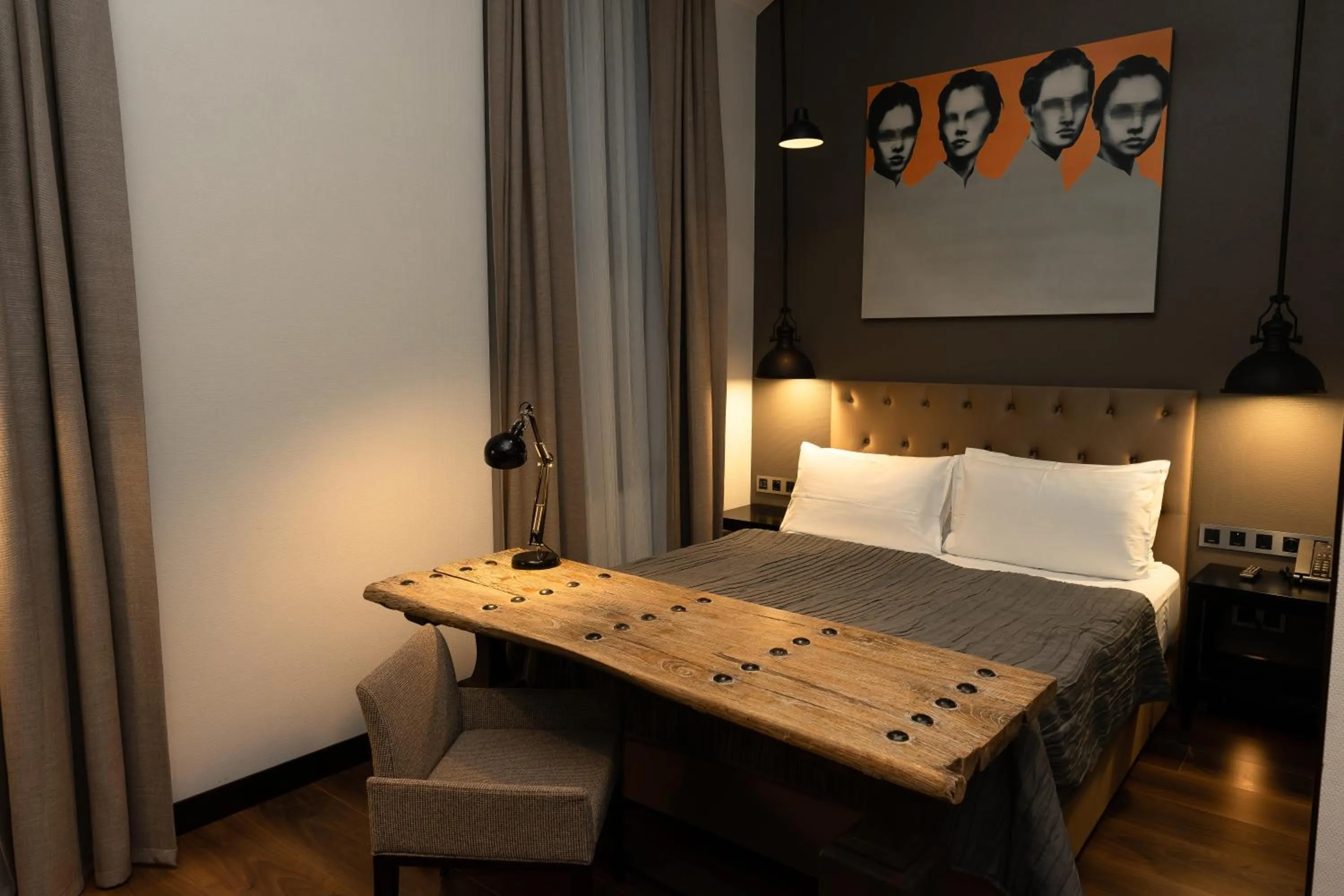 Bedroom, Bed in Quentin Prague Hotel