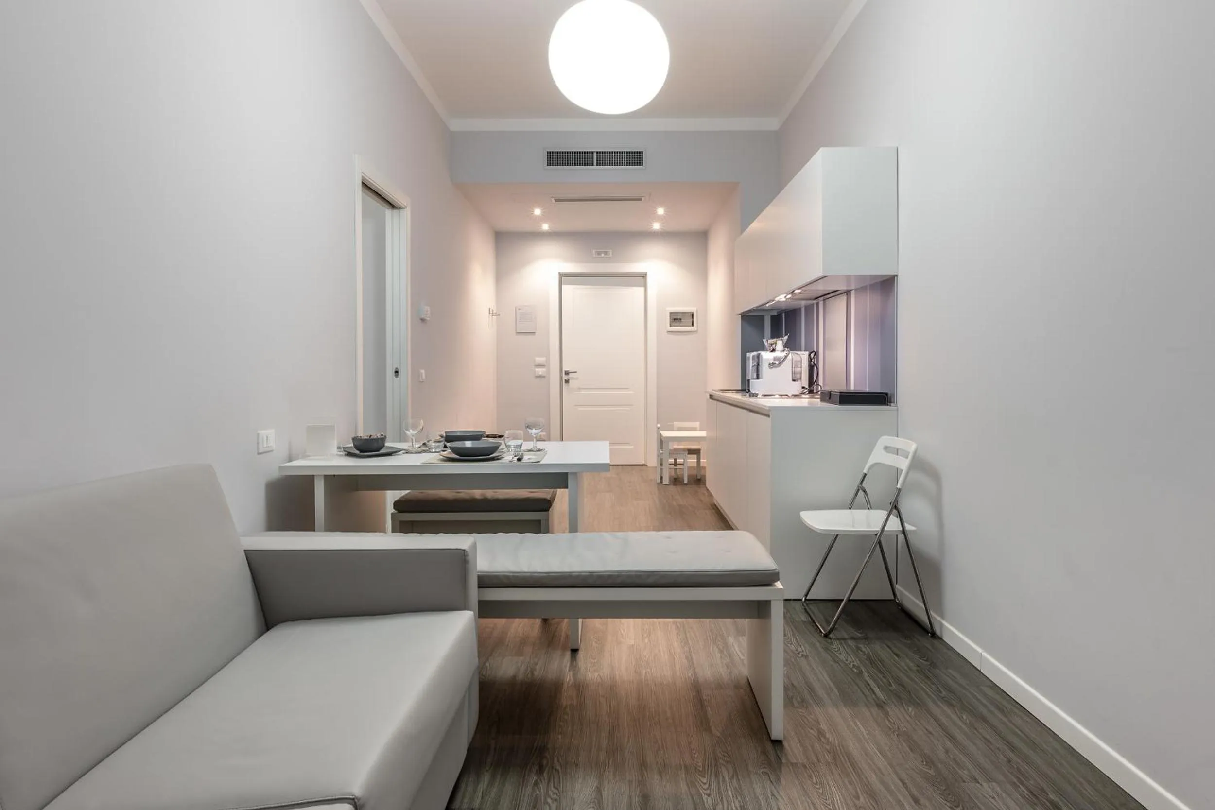 Living room in Studio Inn De Angeli