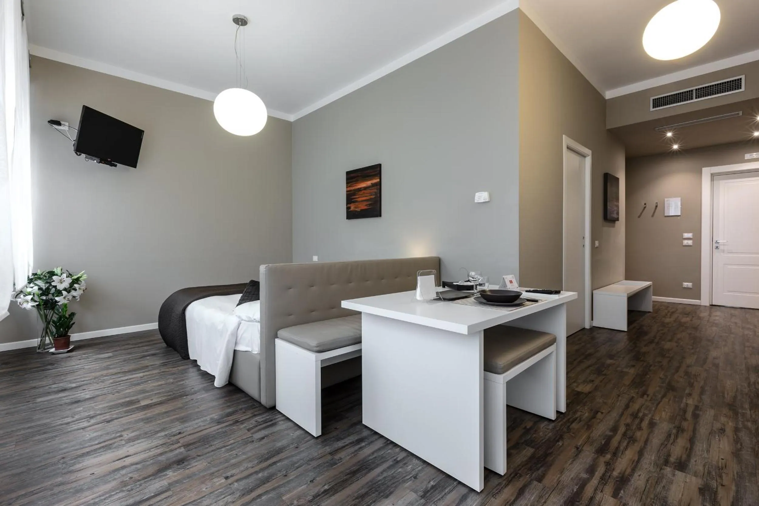 Photo of the whole room in Studio Inn De Angeli