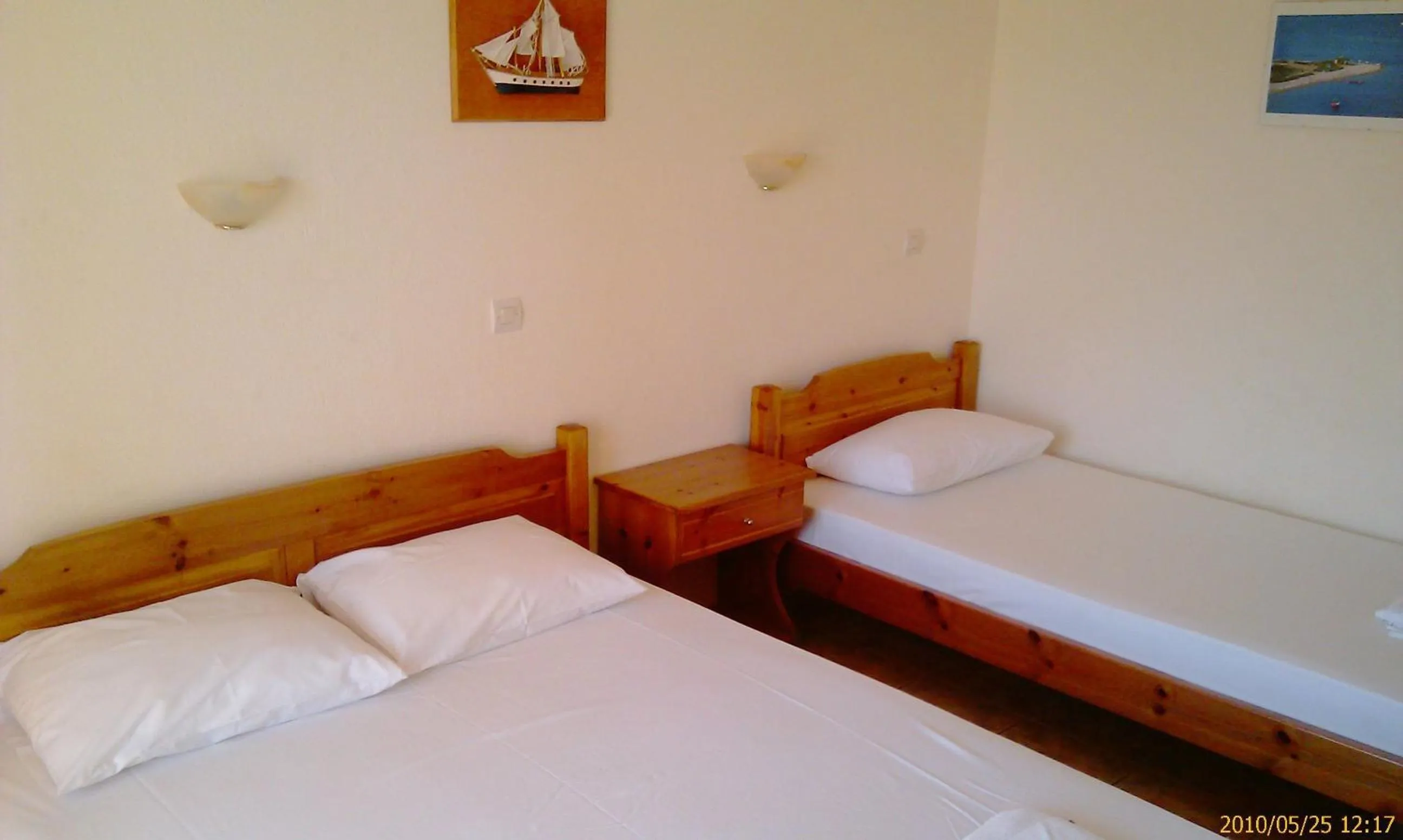 Bed in Hotel Giorgio