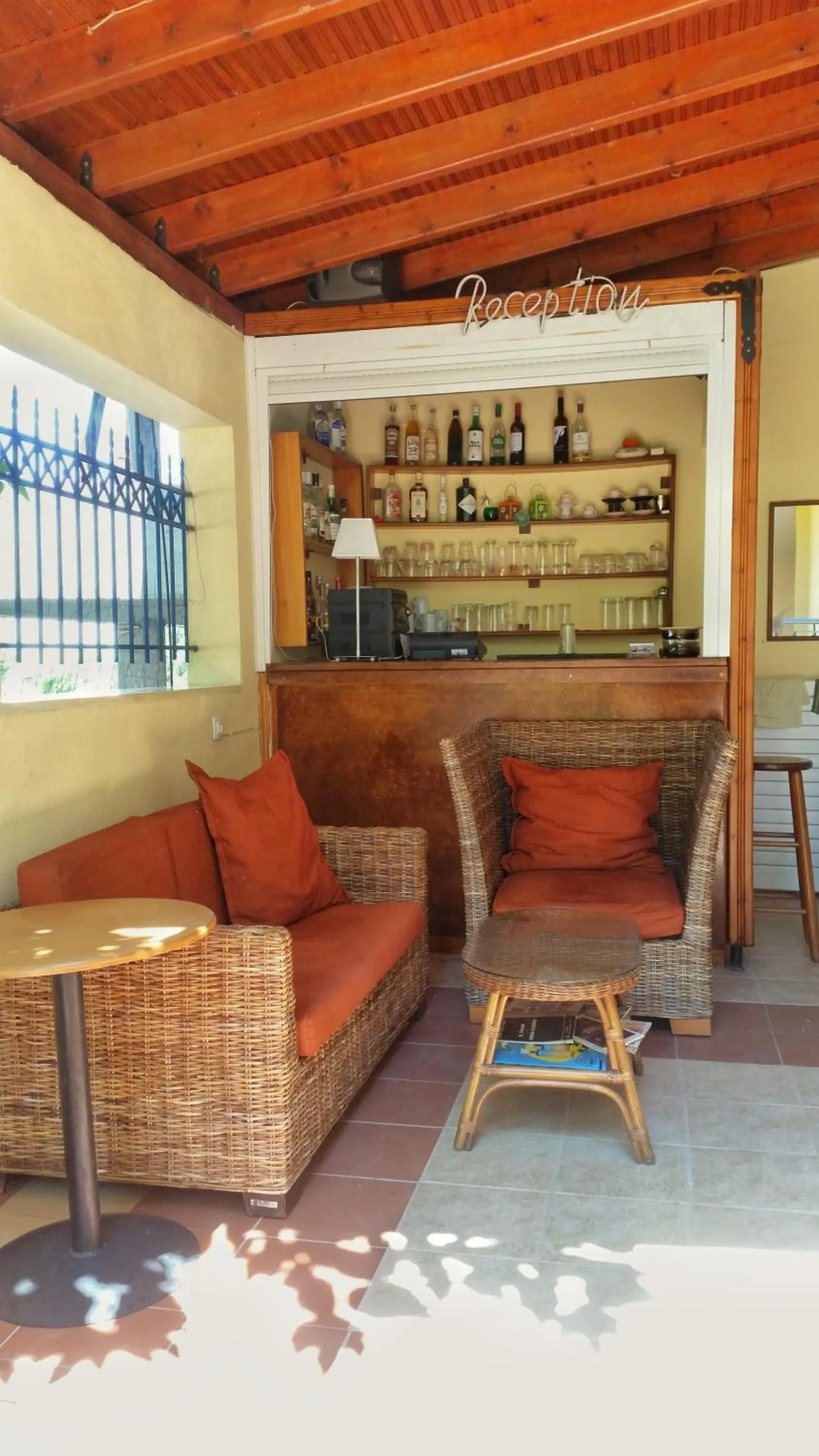 Communal lounge/ TV room in Hotel Giorgio