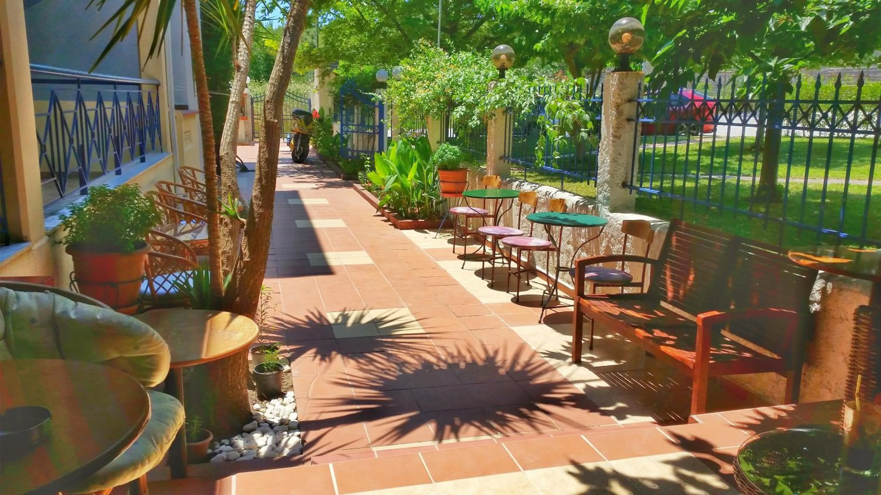 Patio in Hotel Giorgio