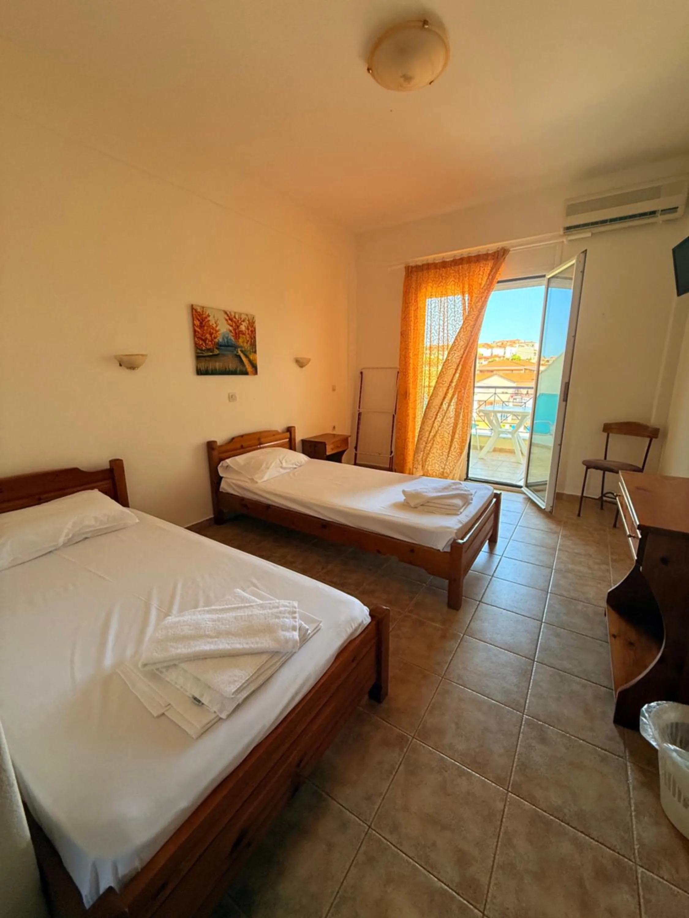 Bed in Hotel Giorgio