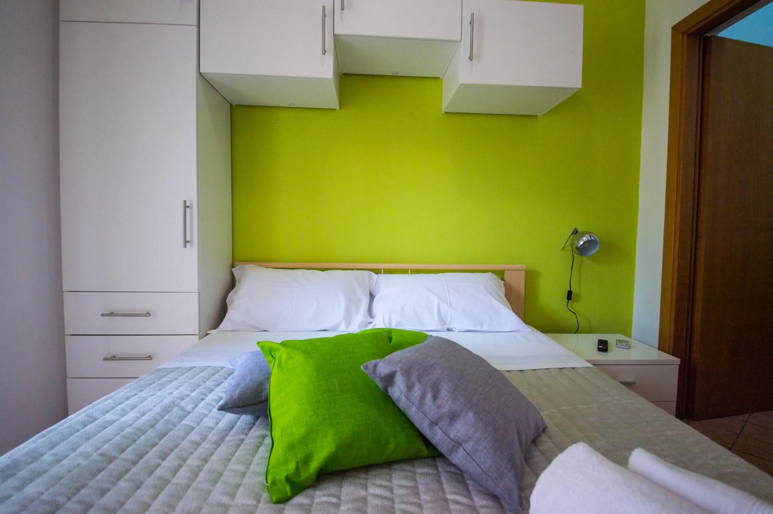 Bed in 'A Cumerdia - Casa Vacanze