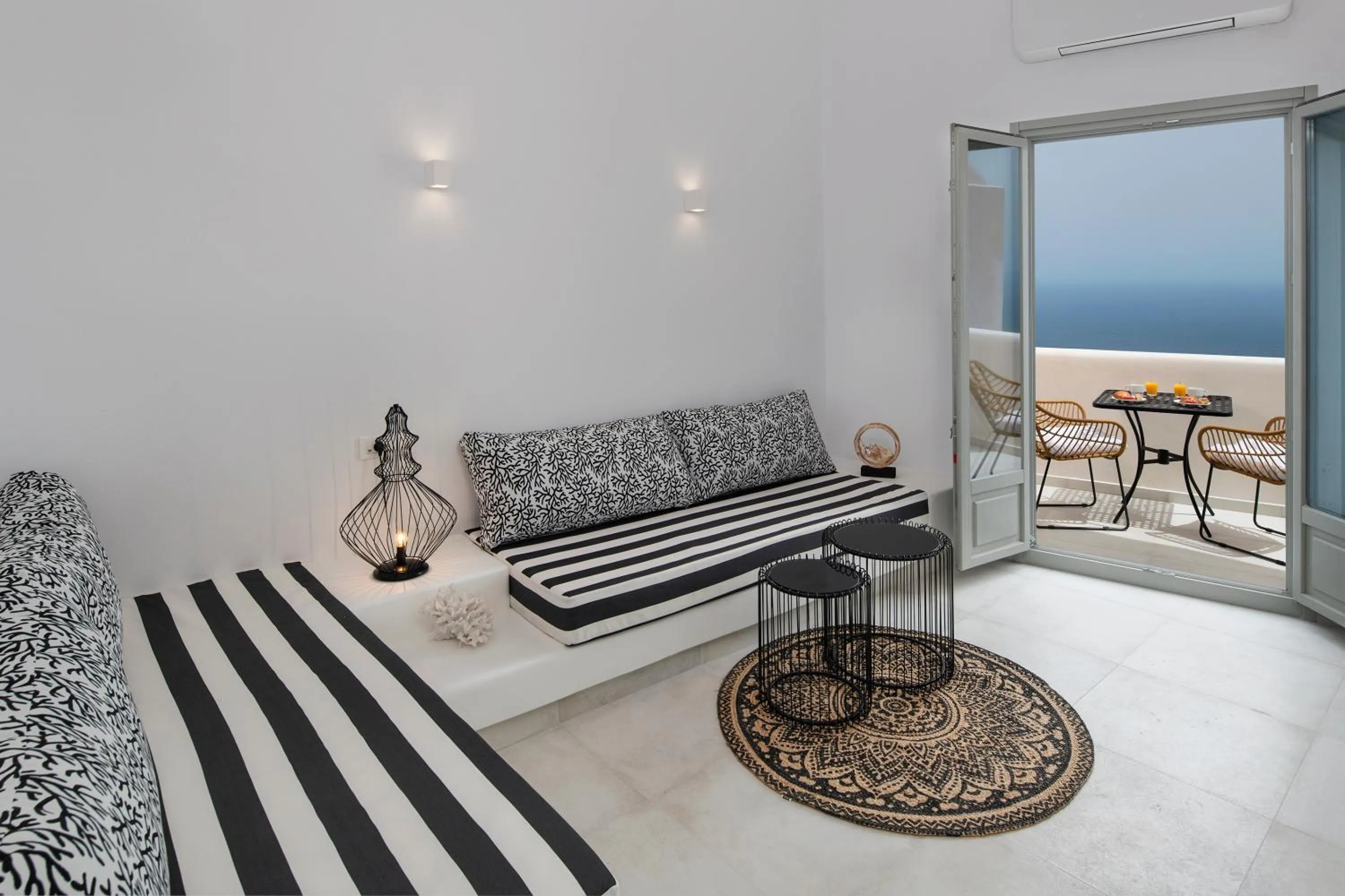 Living room in Seven Suites