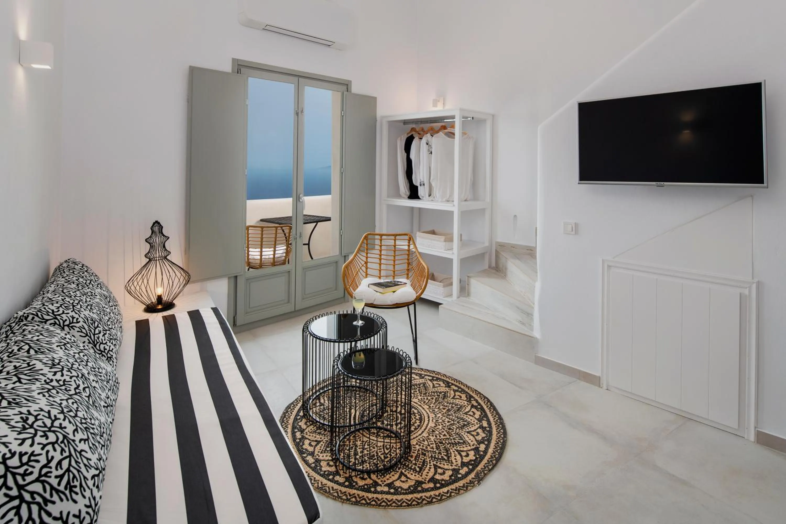 Living room in Seven Suites