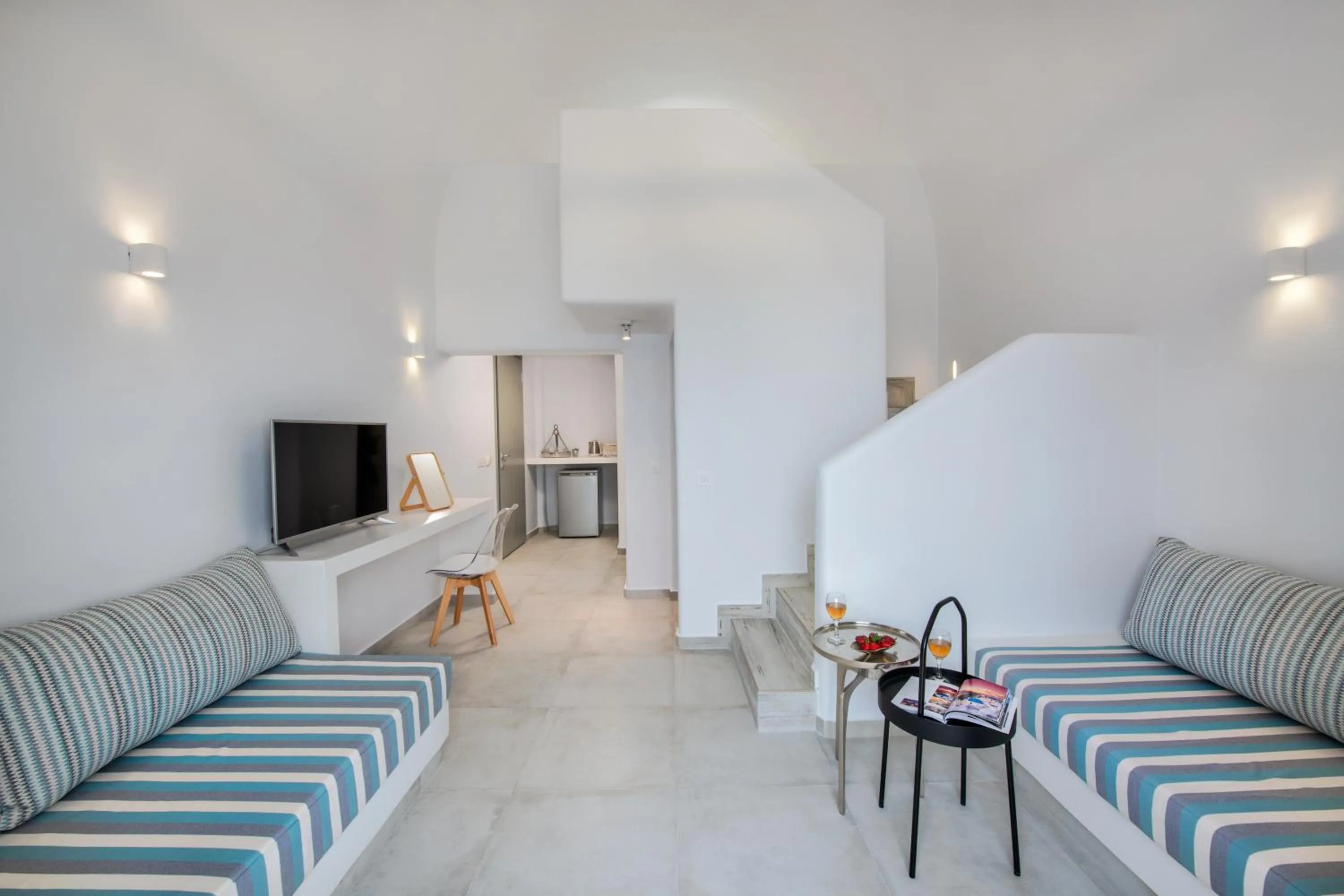 Living room in Seven Suites