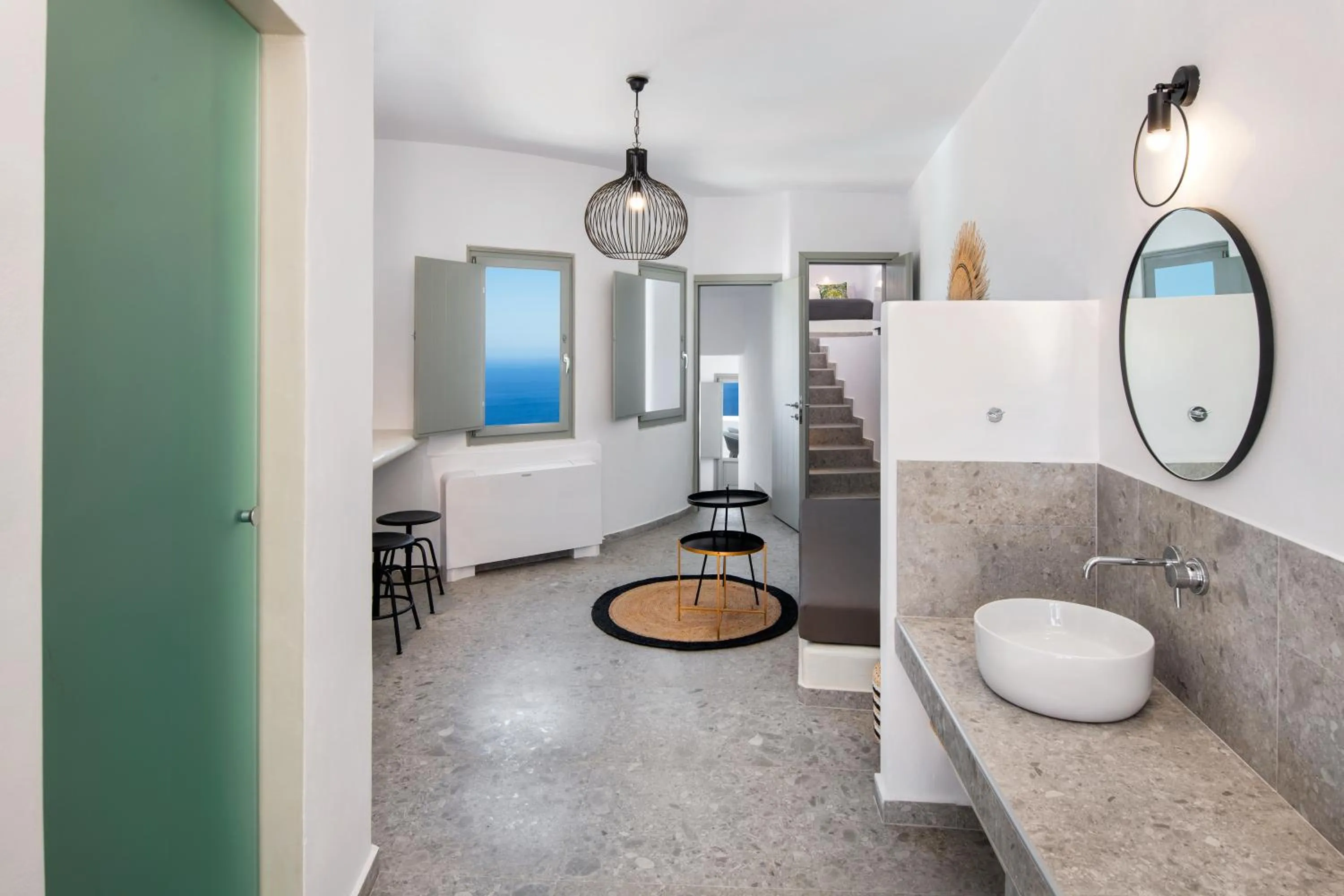 Living room in Seven Suites