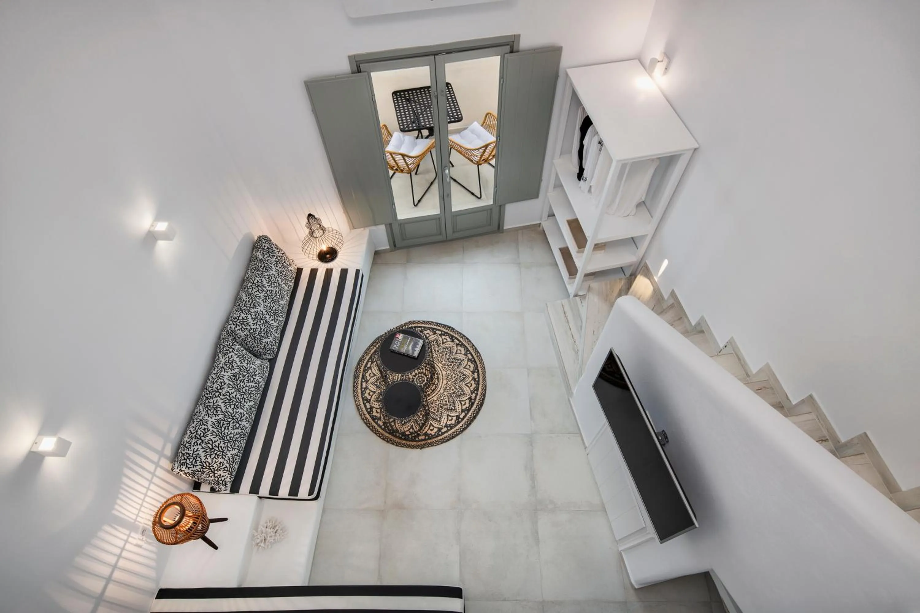 Living room in Seven Suites