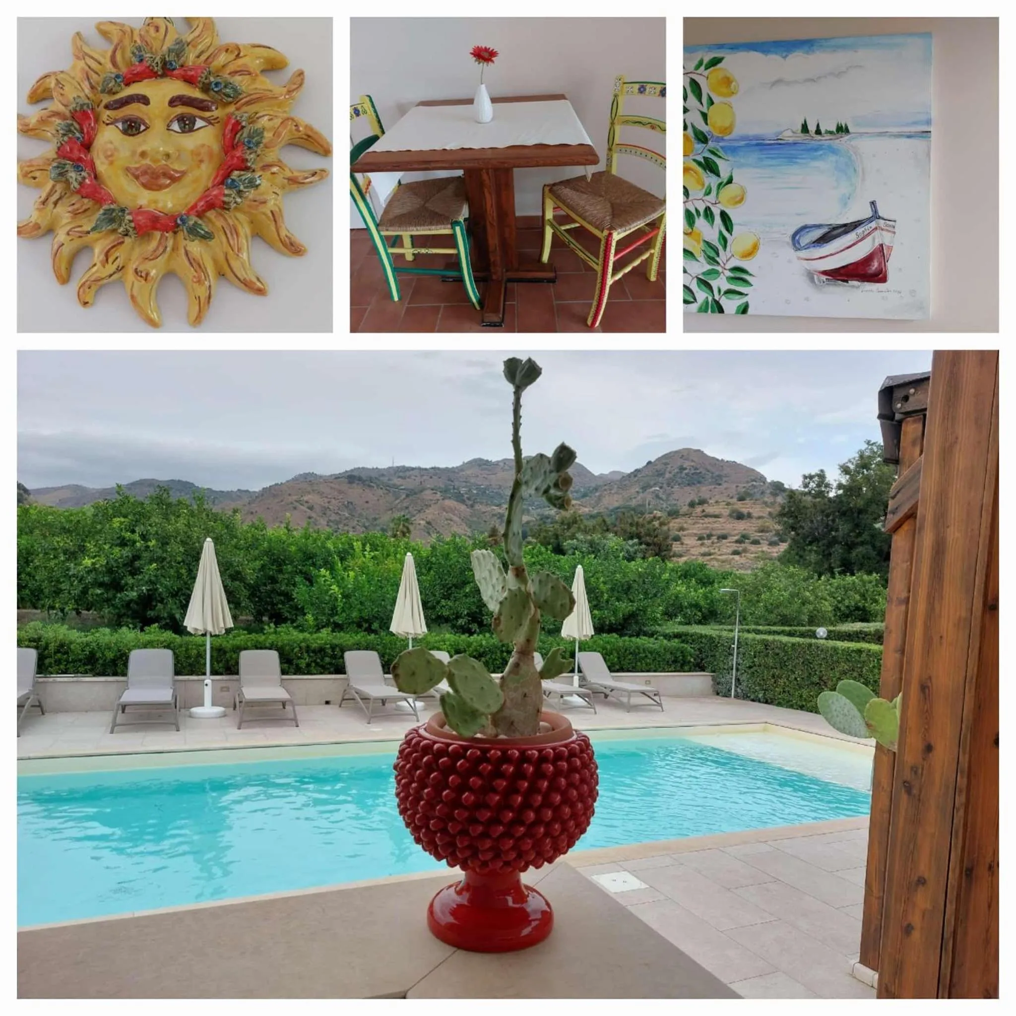 Swimming pool in B&B Sole