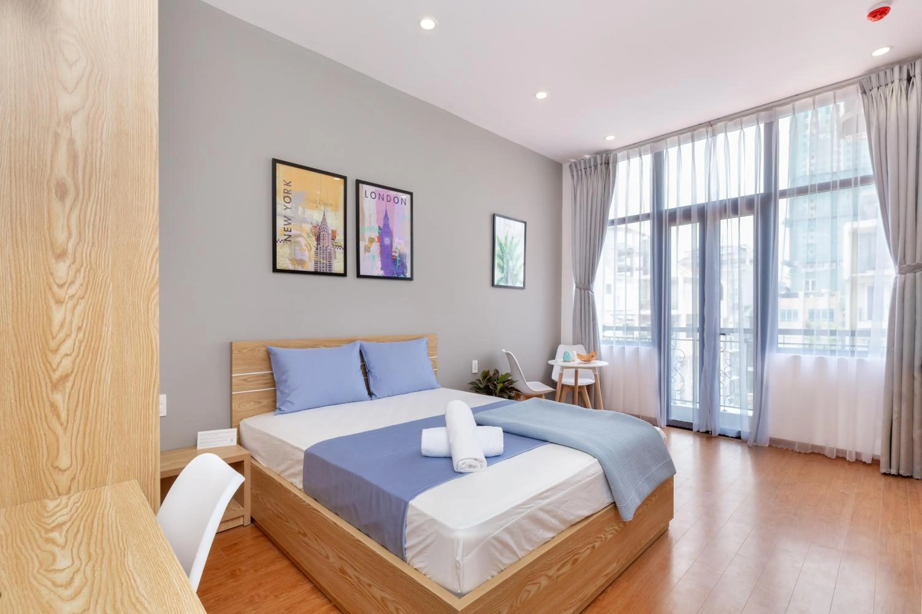 Bedroom, Bed in Cozrum Homes Lý Chính Thắng