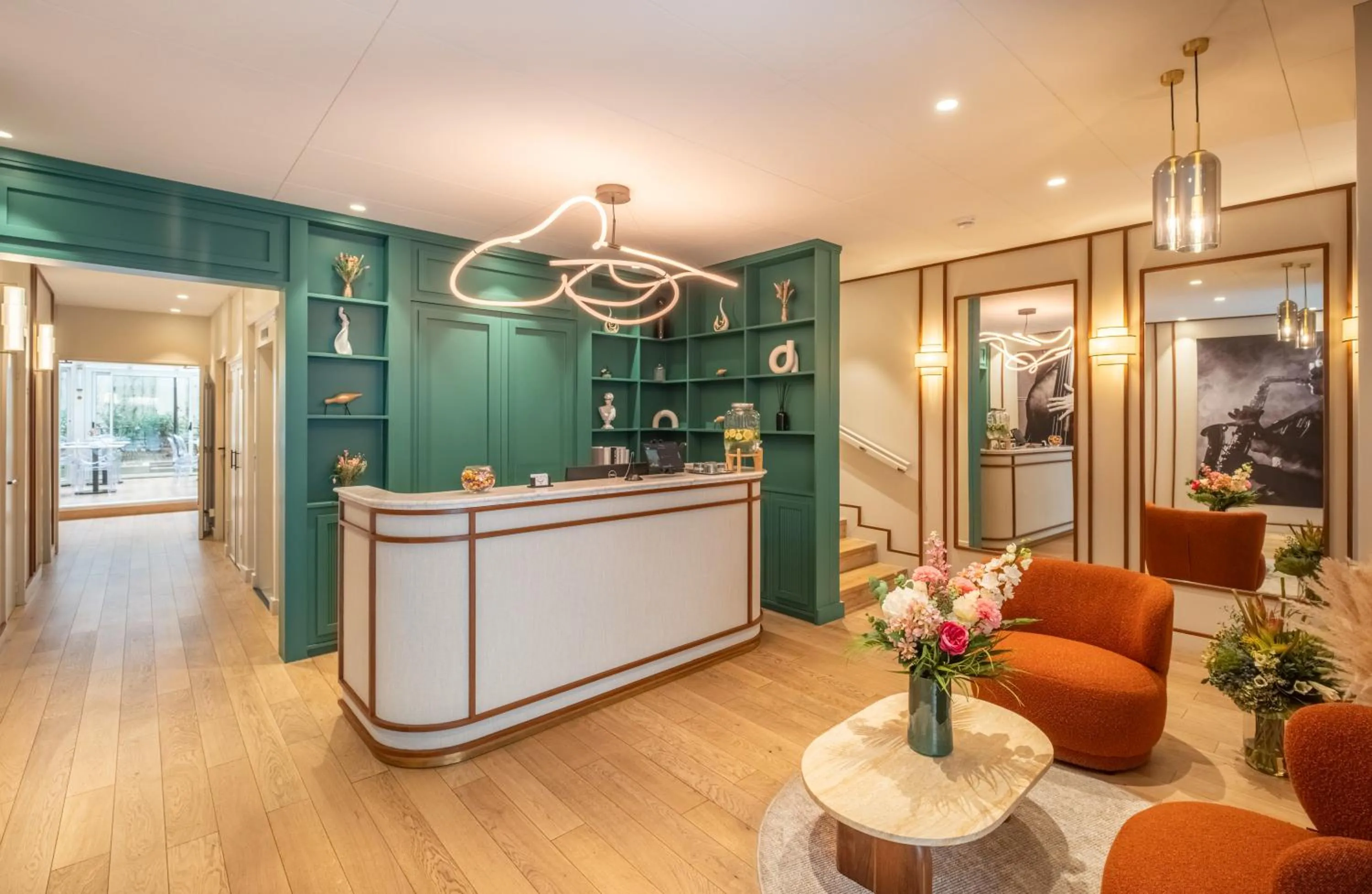 Lobby or reception in Dièse Hôtel Bastille