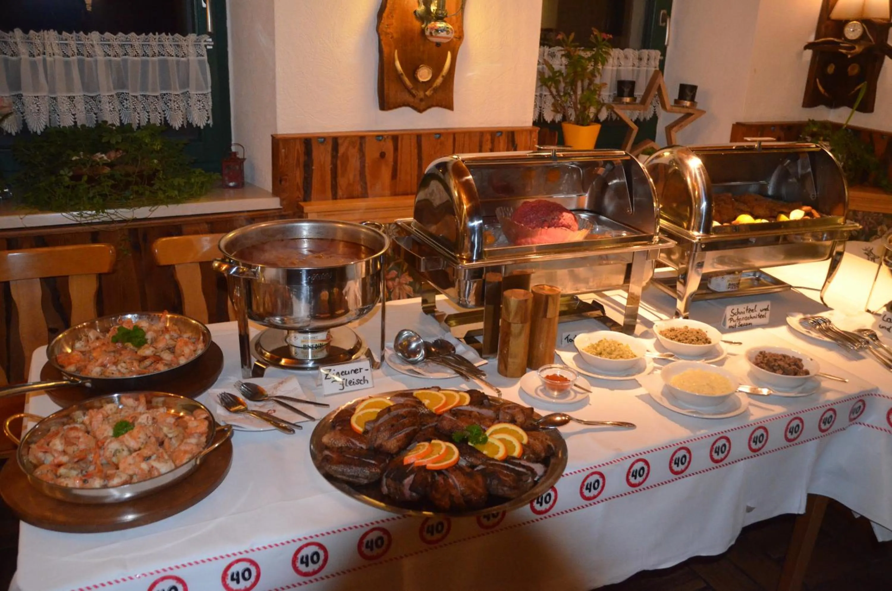 Food close-up in Forsthaus Luchsenburg