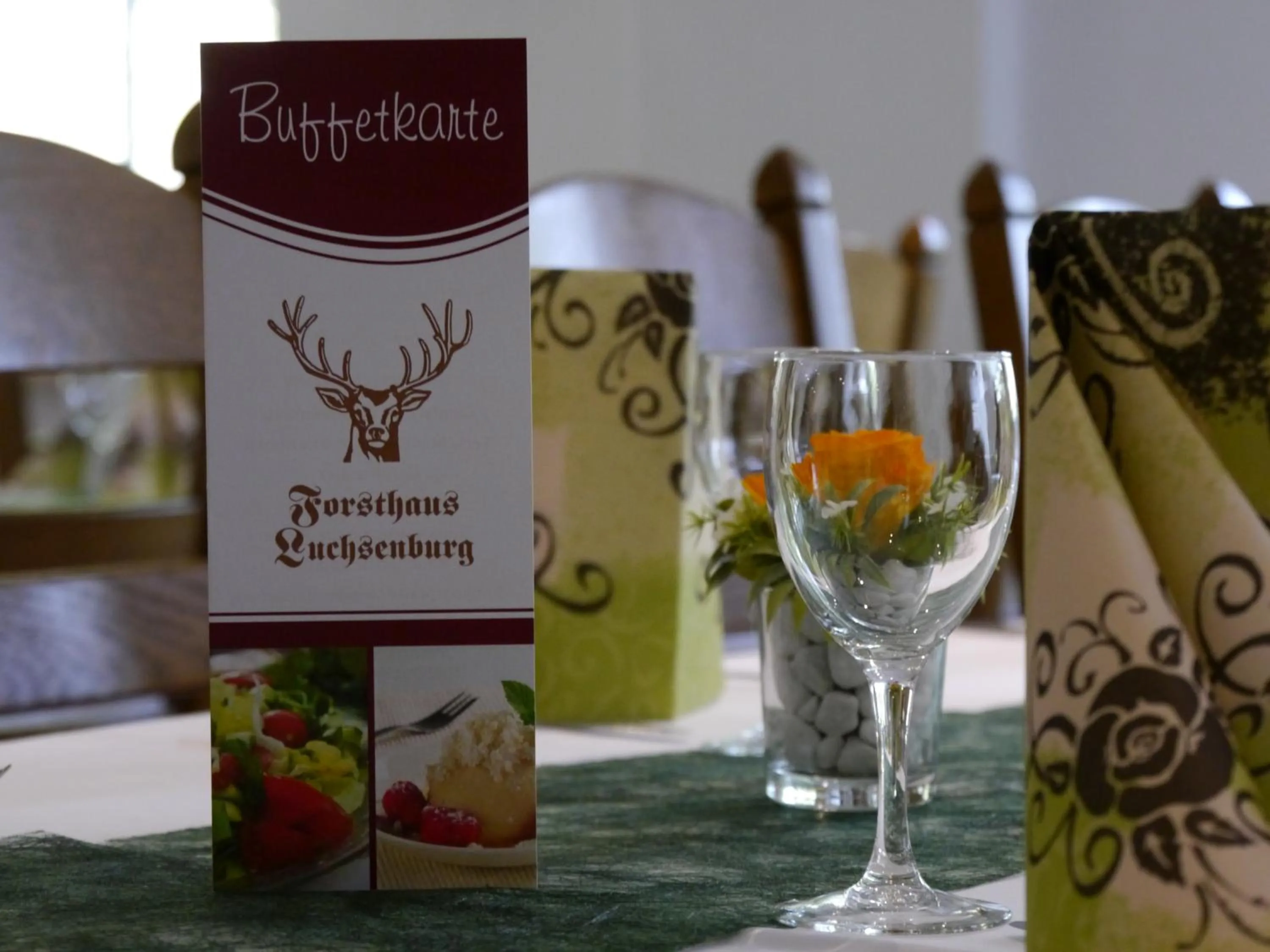 Restaurant/places to eat in Forsthaus Luchsenburg