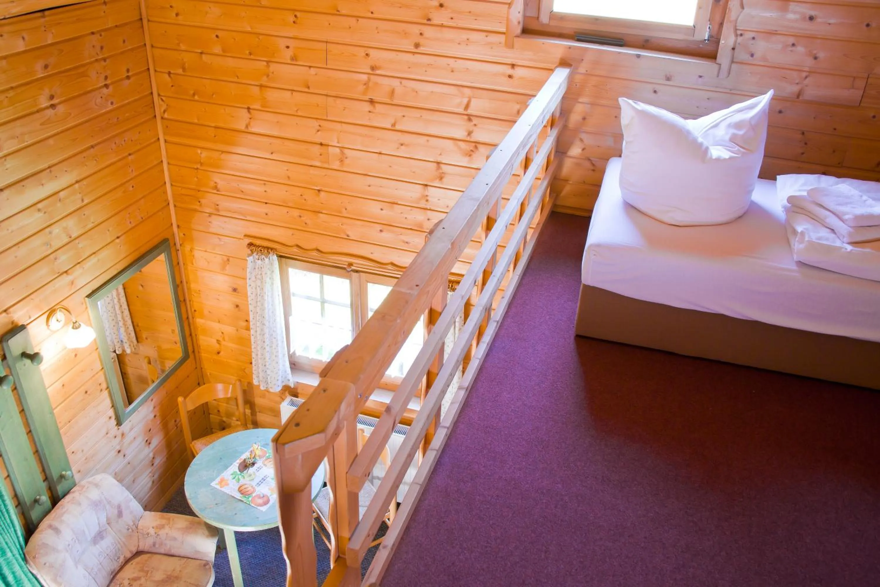 Photo of the whole room, Bed in Forsthaus Luchsenburg