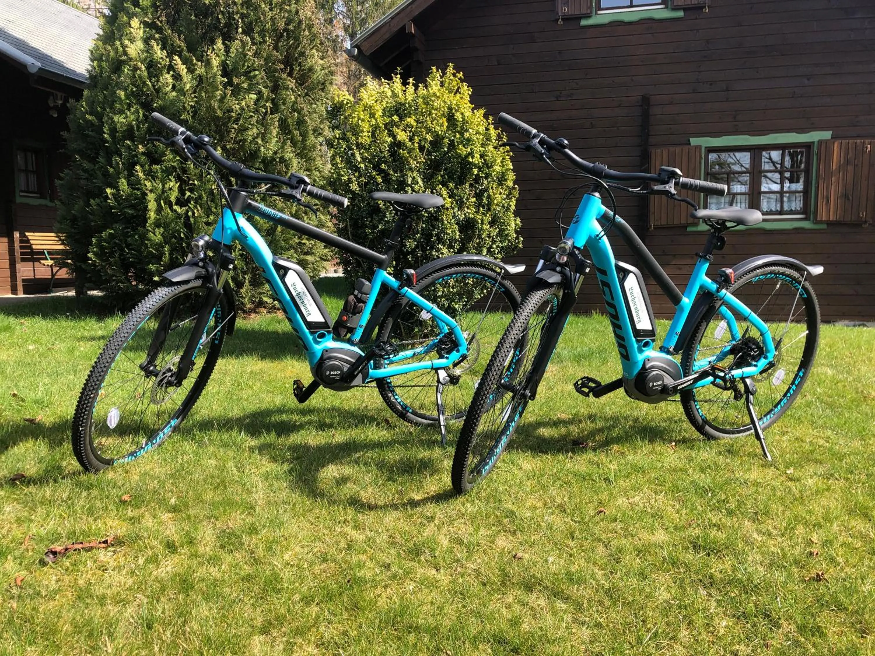 Cycling in Forsthaus Luchsenburg