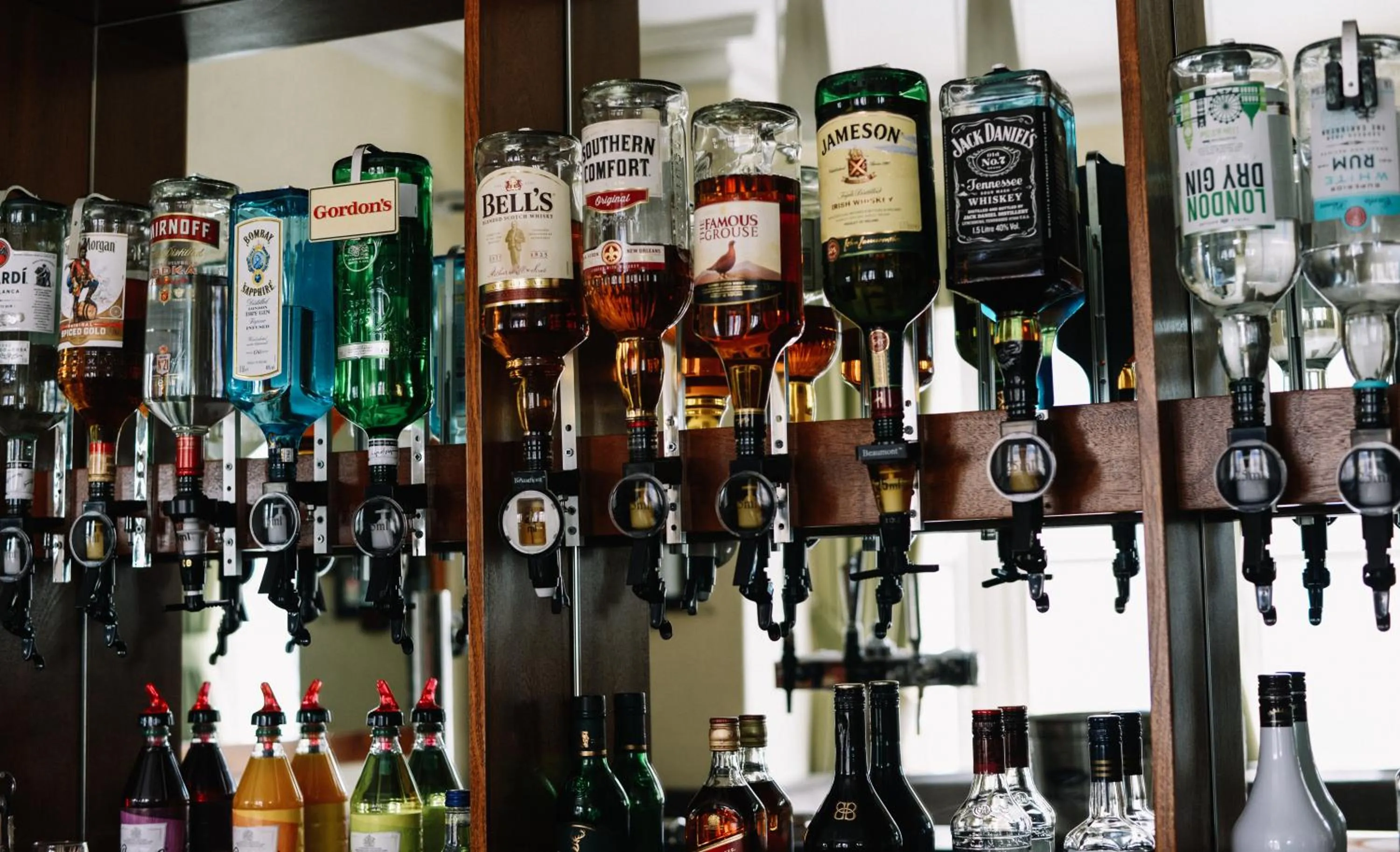 Drinks in Four Oaks Hotel