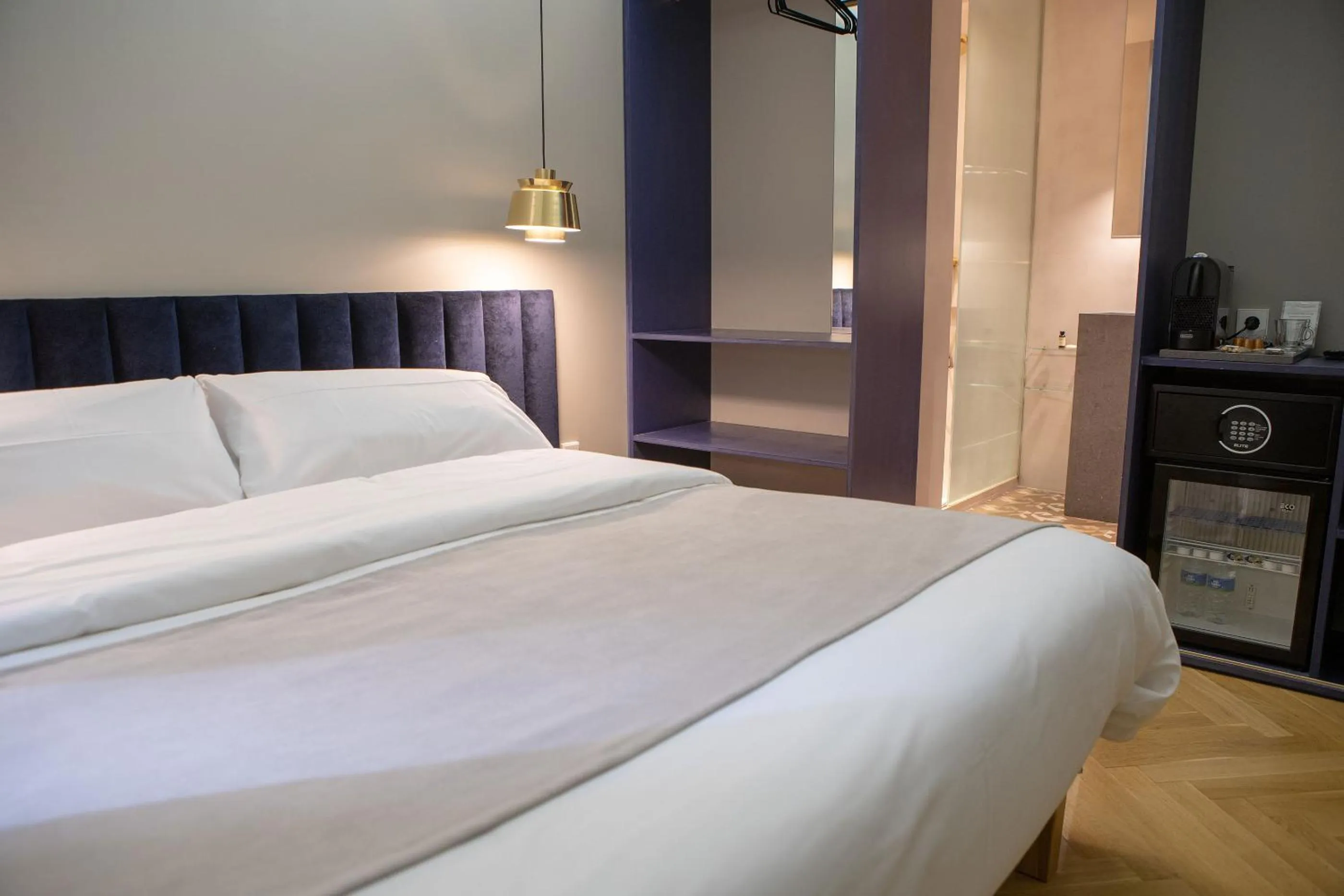 Decorative detail, Bed in BUHO Boutique Rooms