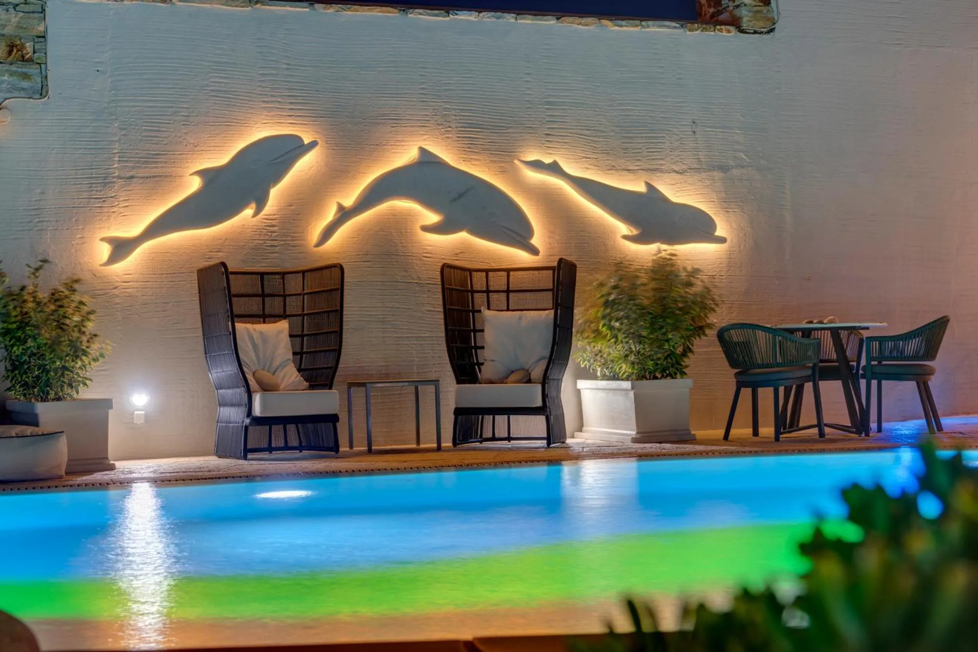 Decorative detail in Kouros Art Hotel - Designed for Adults