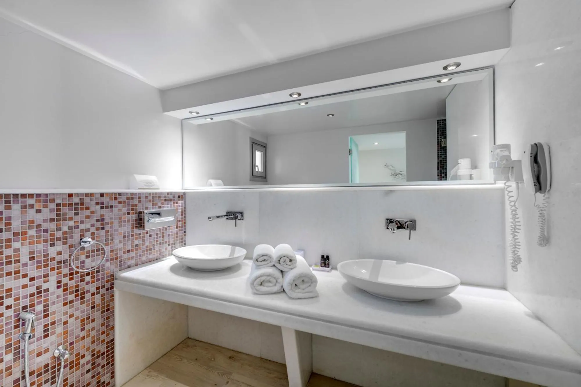 Bathroom in Kouros Art Hotel - Designed for Adults