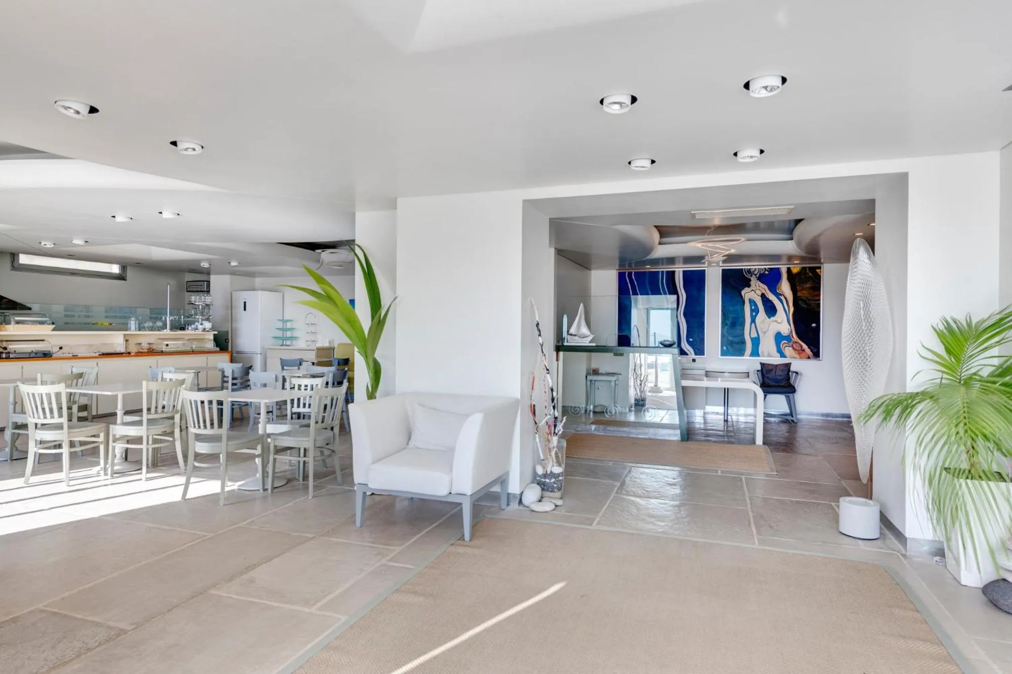 Lobby or reception in Kouros Art Hotel - Designed for Adults