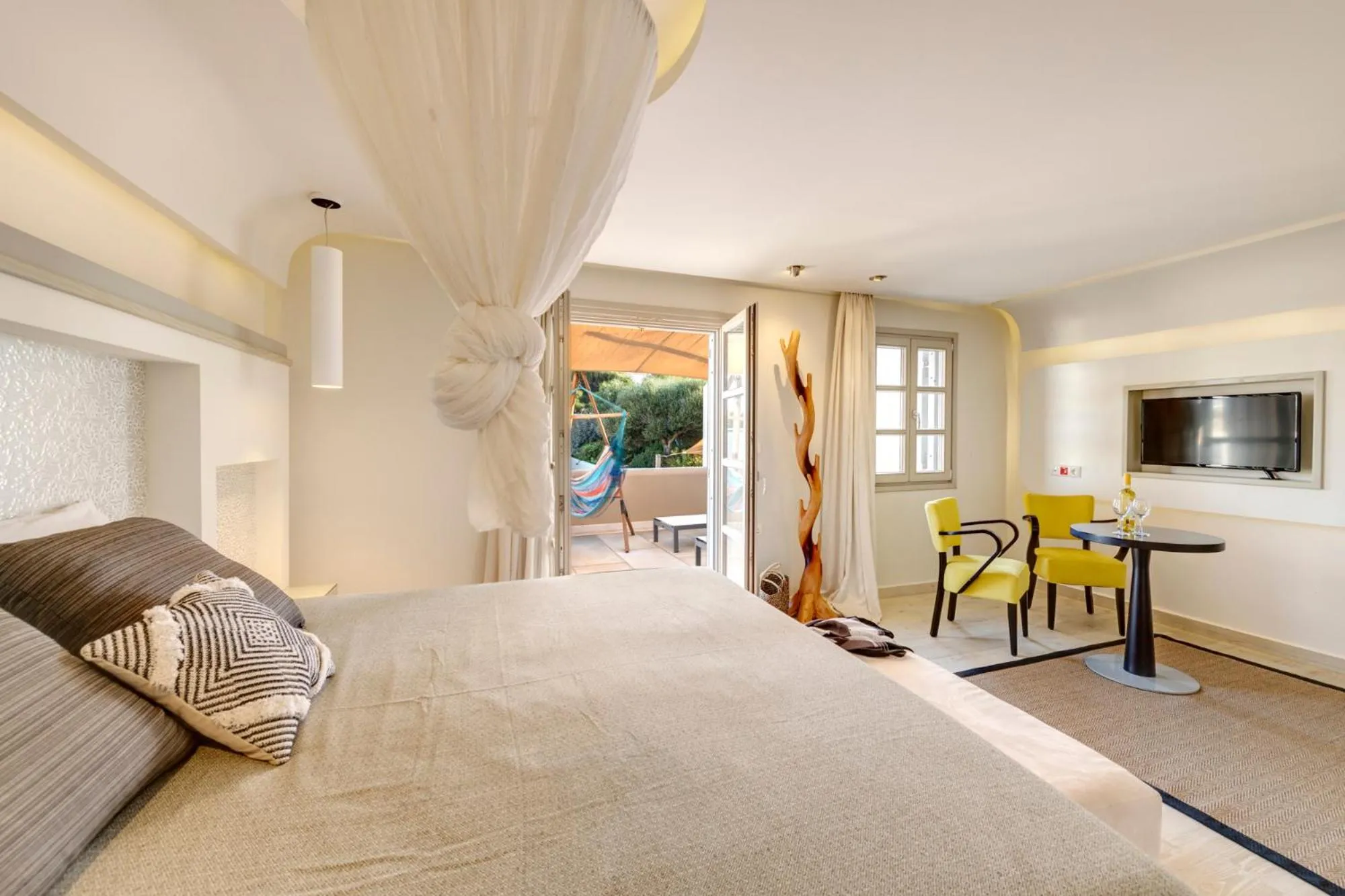 Bed in Kouros Art Hotel - Designed for Adults