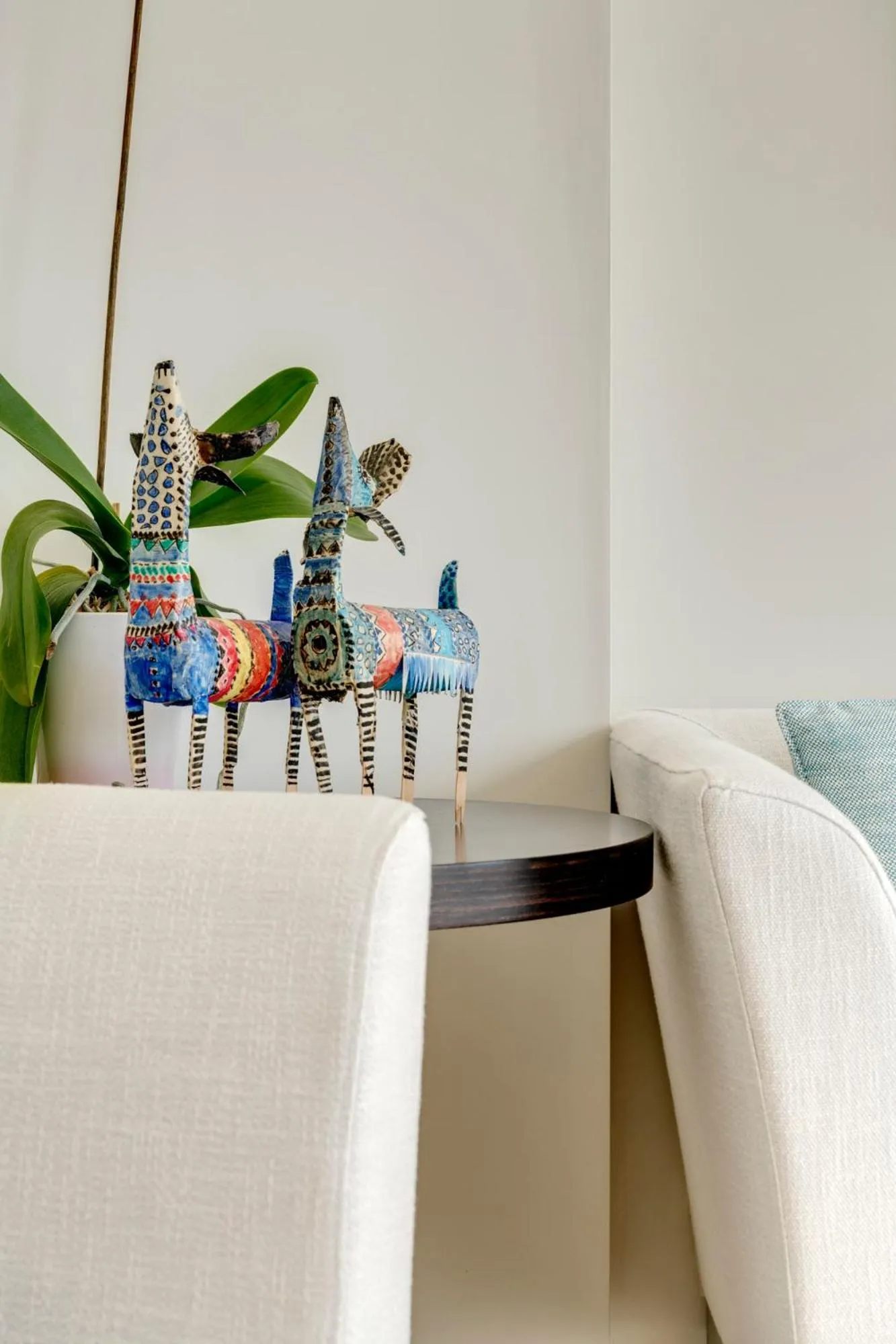 Decorative detail, Bed in Kouros Art Hotel - Designed for Adults