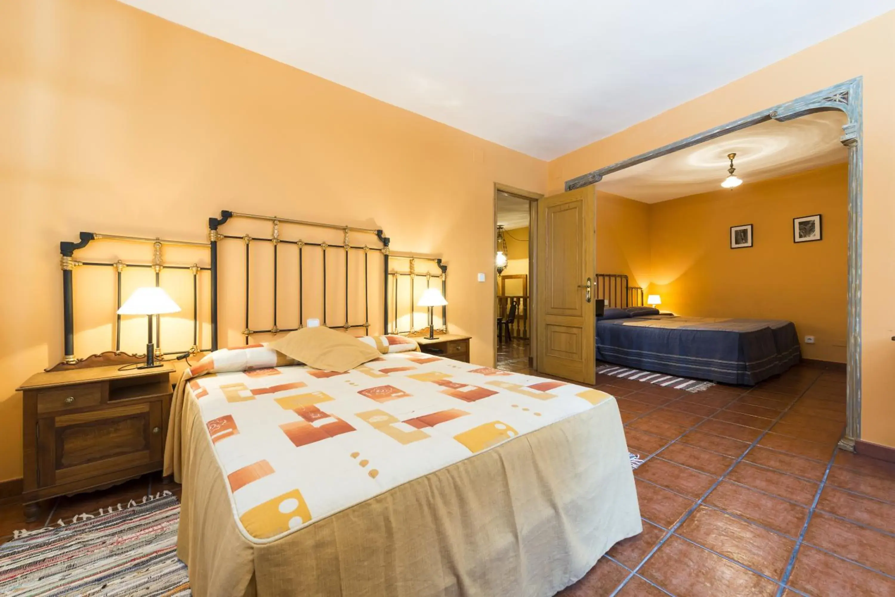 Quadruple Room in Hotel Rural Valle de Ancares Quadruple Room in Hotel Rural Valle de Ancares