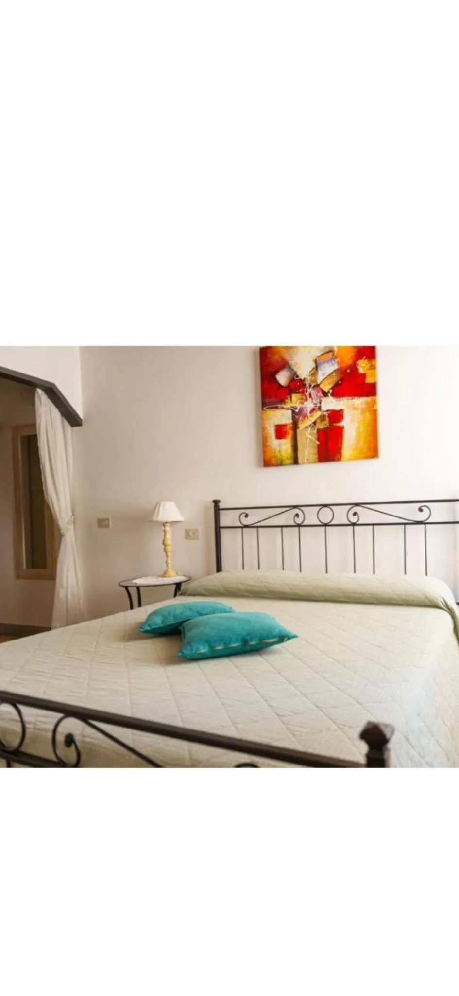 Bed in Casa vacanze al Castello.