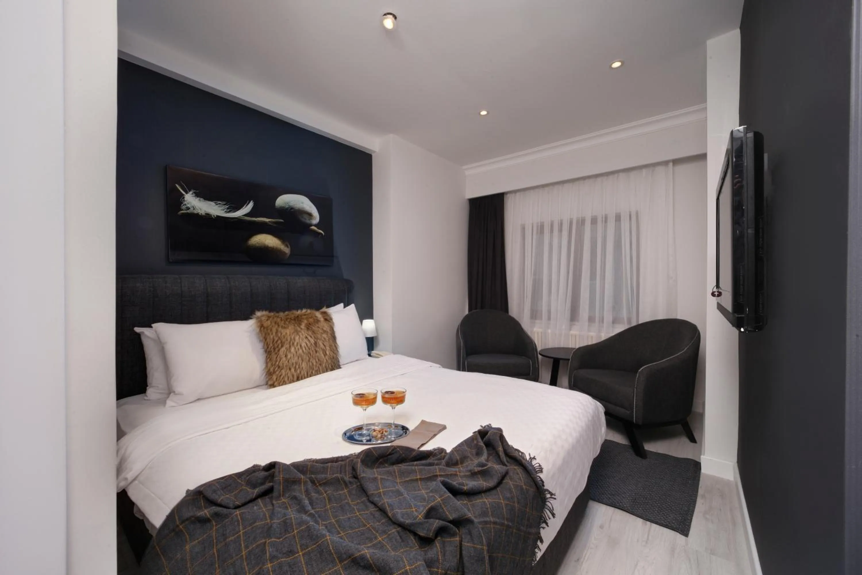 Bed in Etiz Hotels Bosphorus