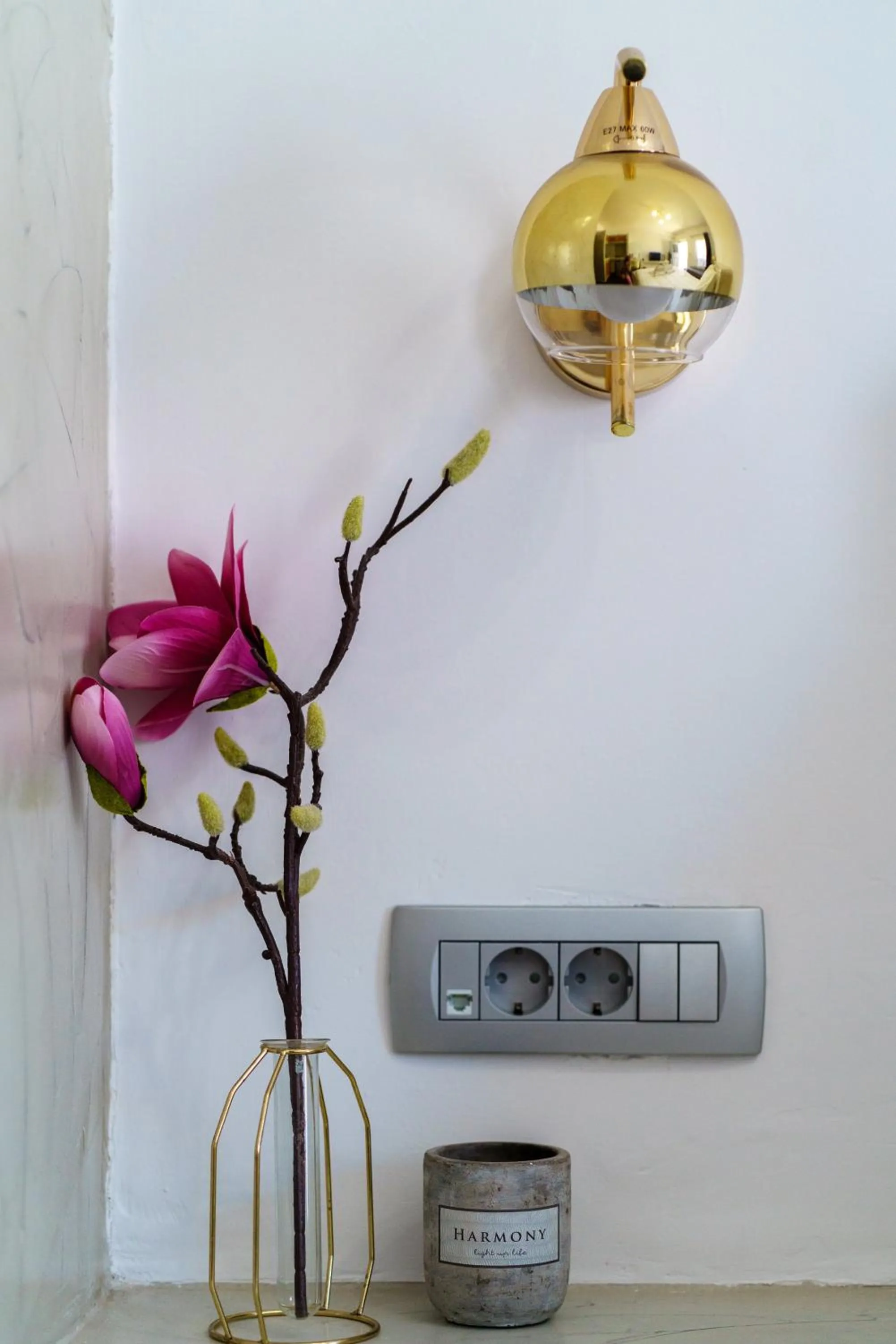 Decorative detail in Beach Houses Santorini