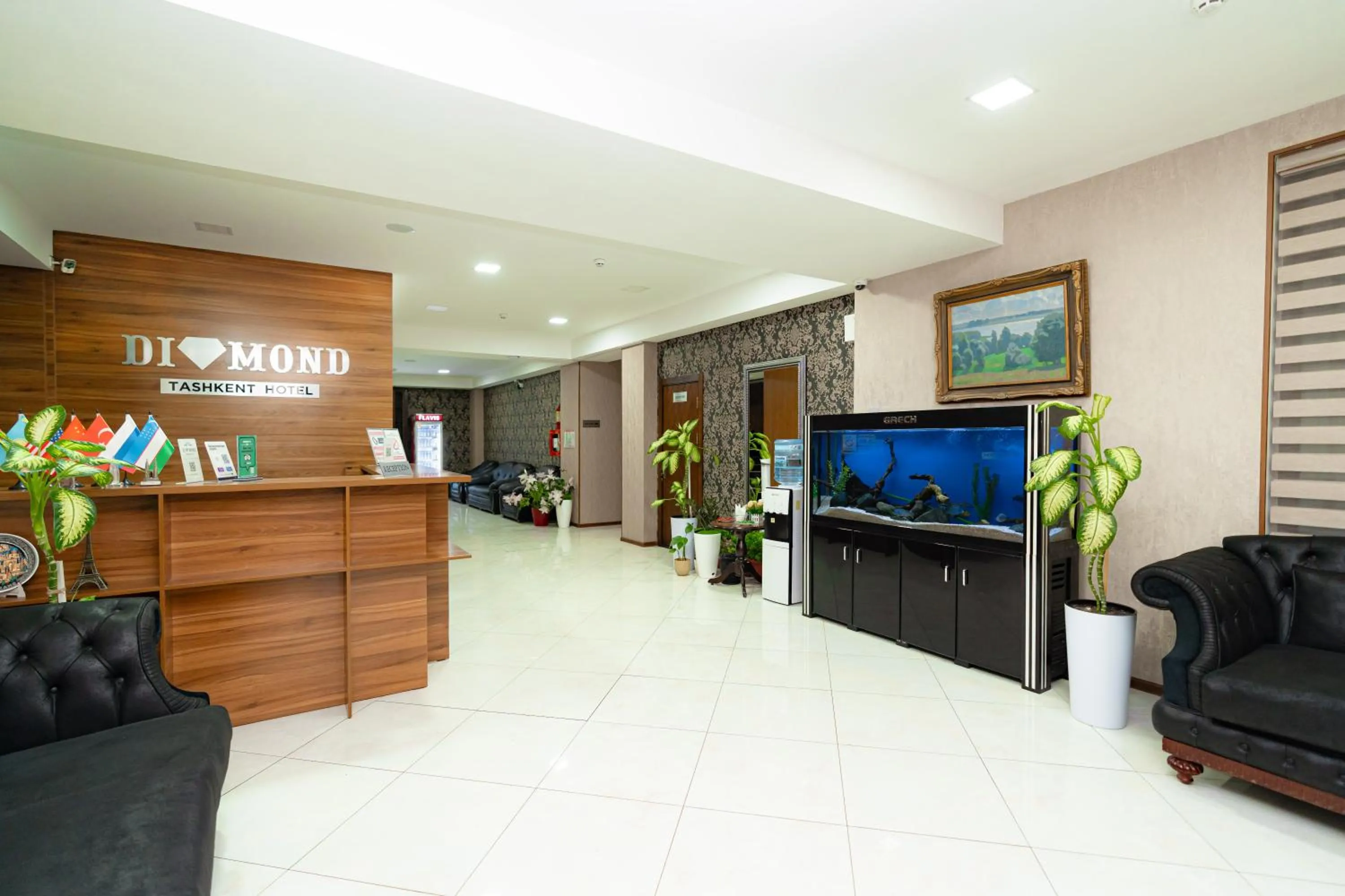 Lobby or reception in Diamond Hotel Tashkent