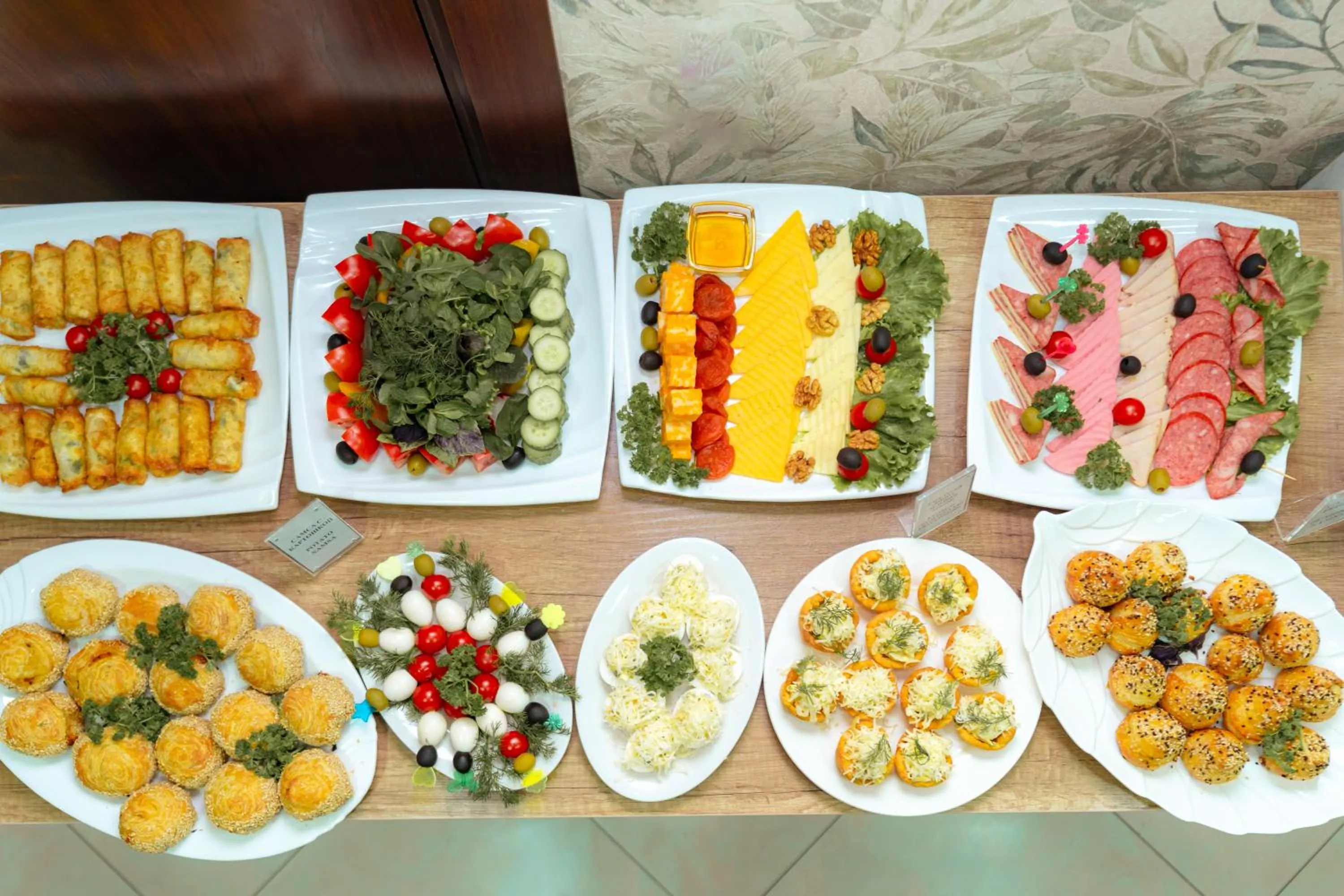 Buffet breakfast in Diamond Hotel Tashkent