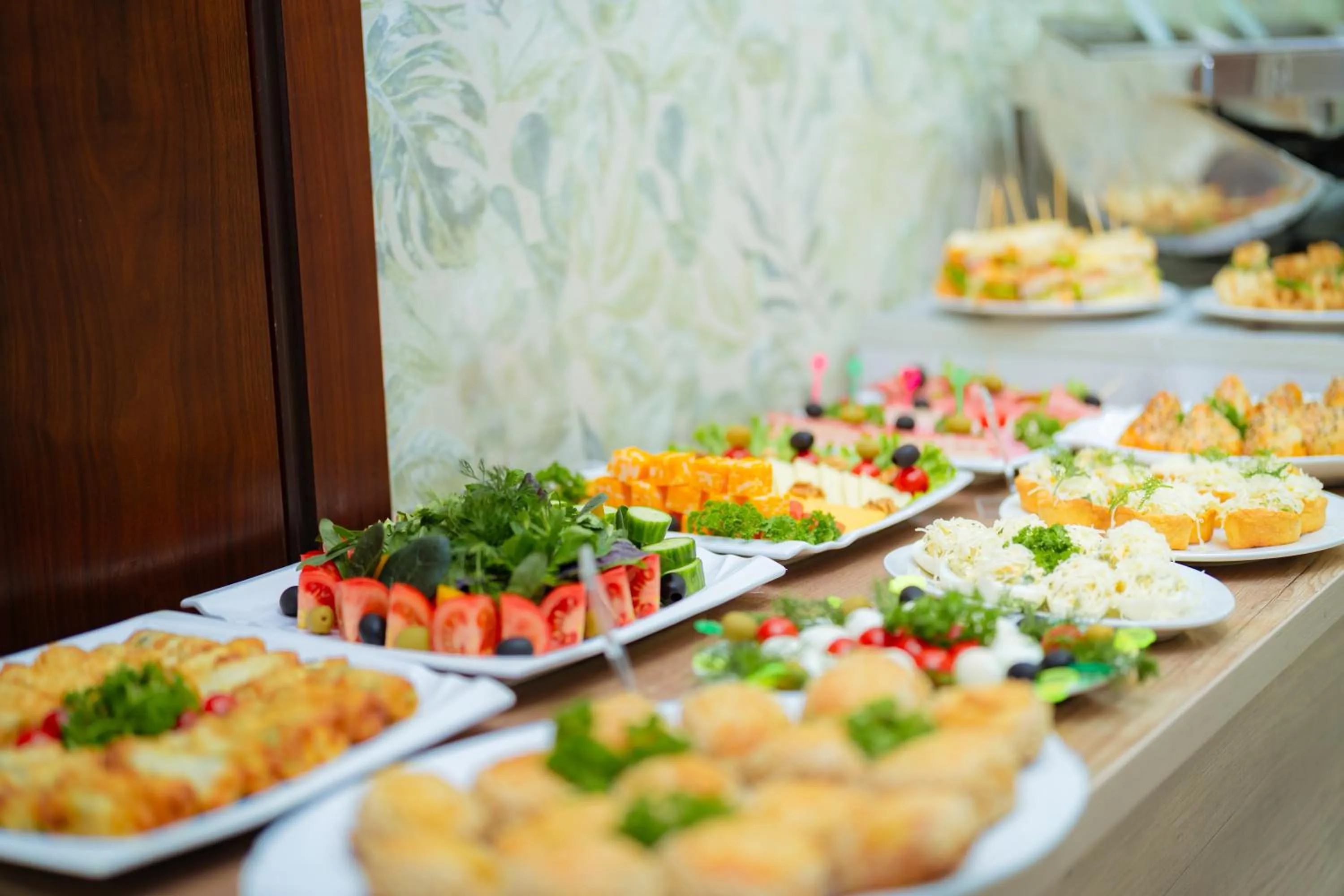 Buffet breakfast in Diamond Hotel Tashkent