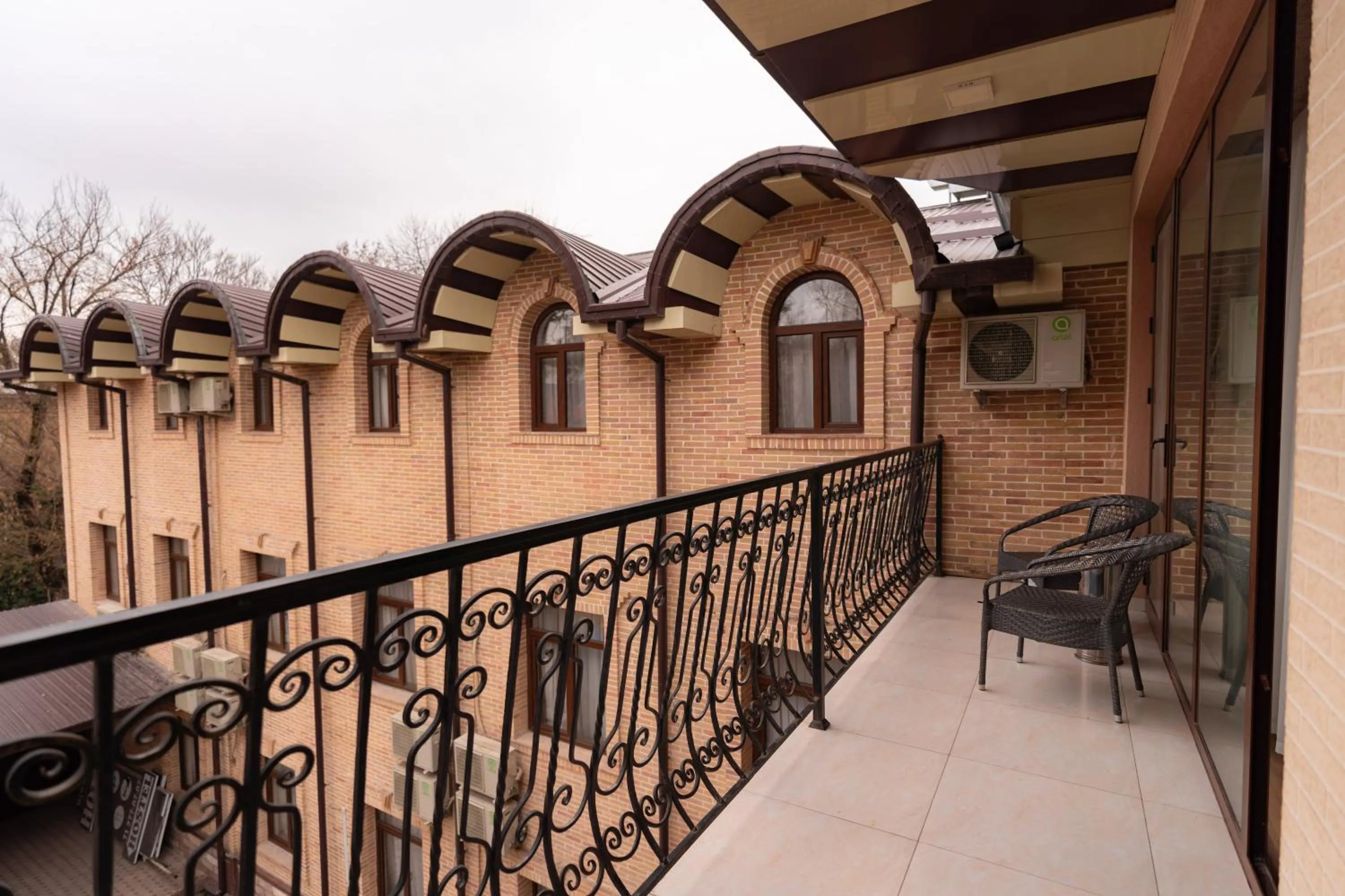 Balcony/Terrace in Diamond Hotel Tashkent