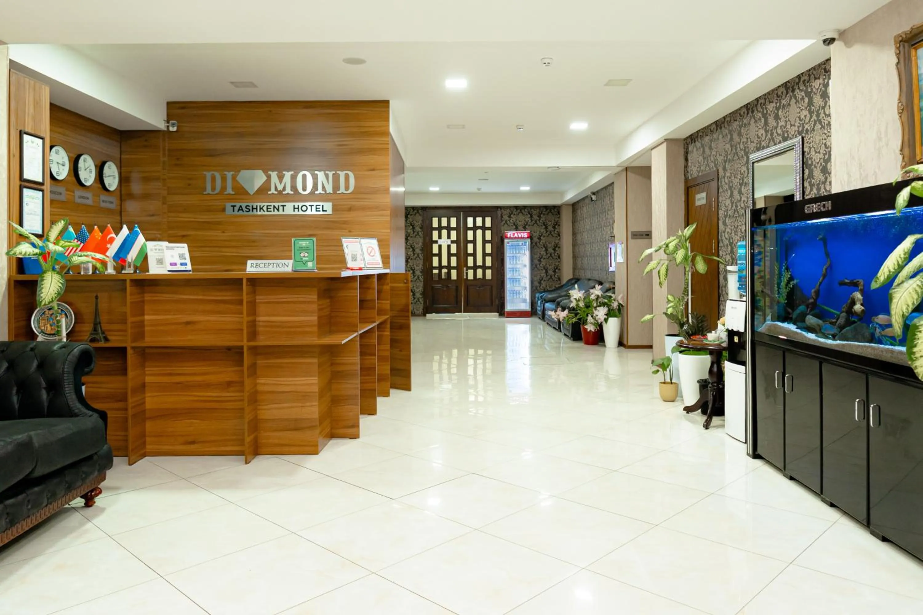 Lobby or reception in Diamond Hotel Tashkent