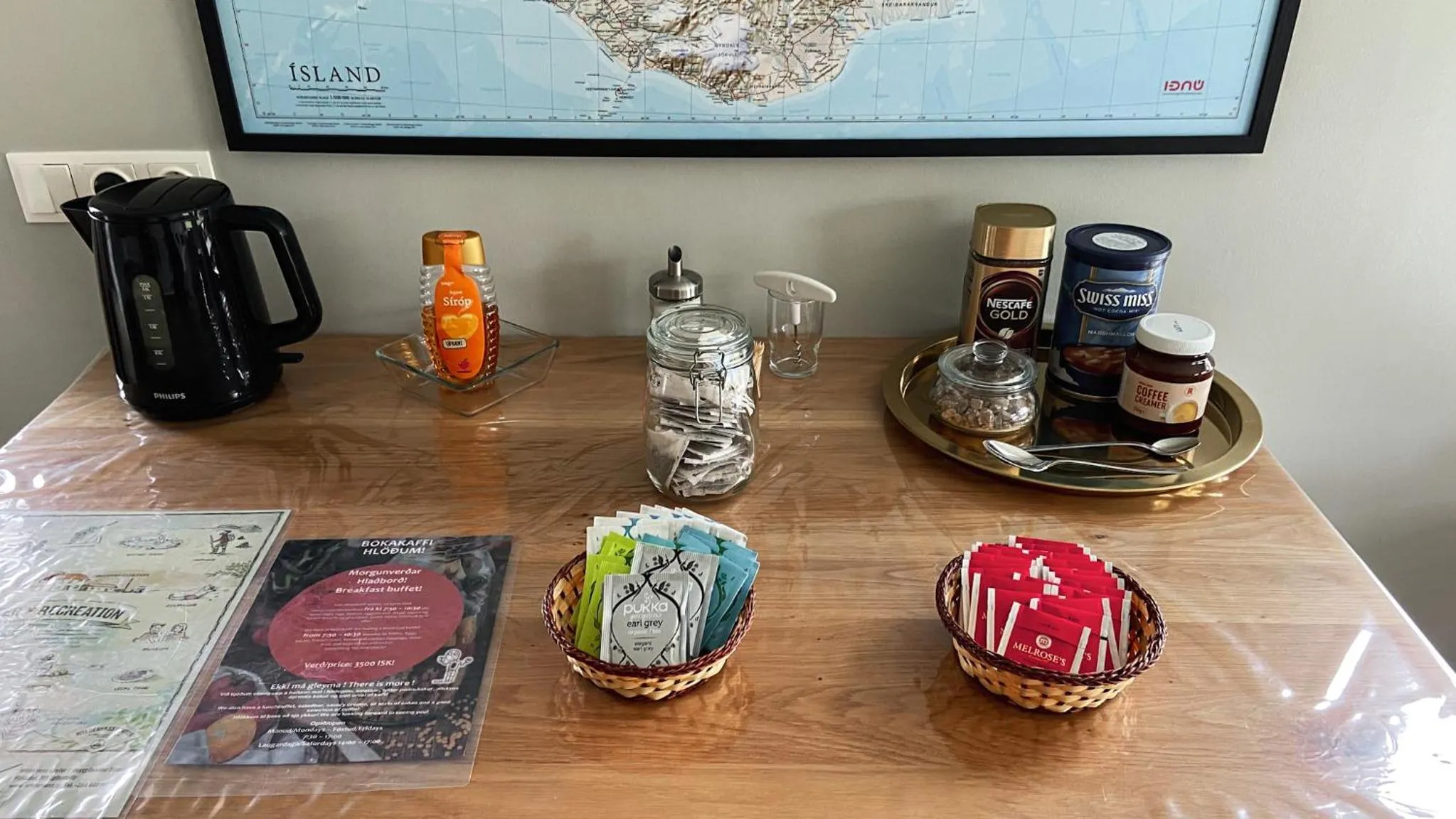Coffee/tea facilities in Skipalaekur Guesthouse
