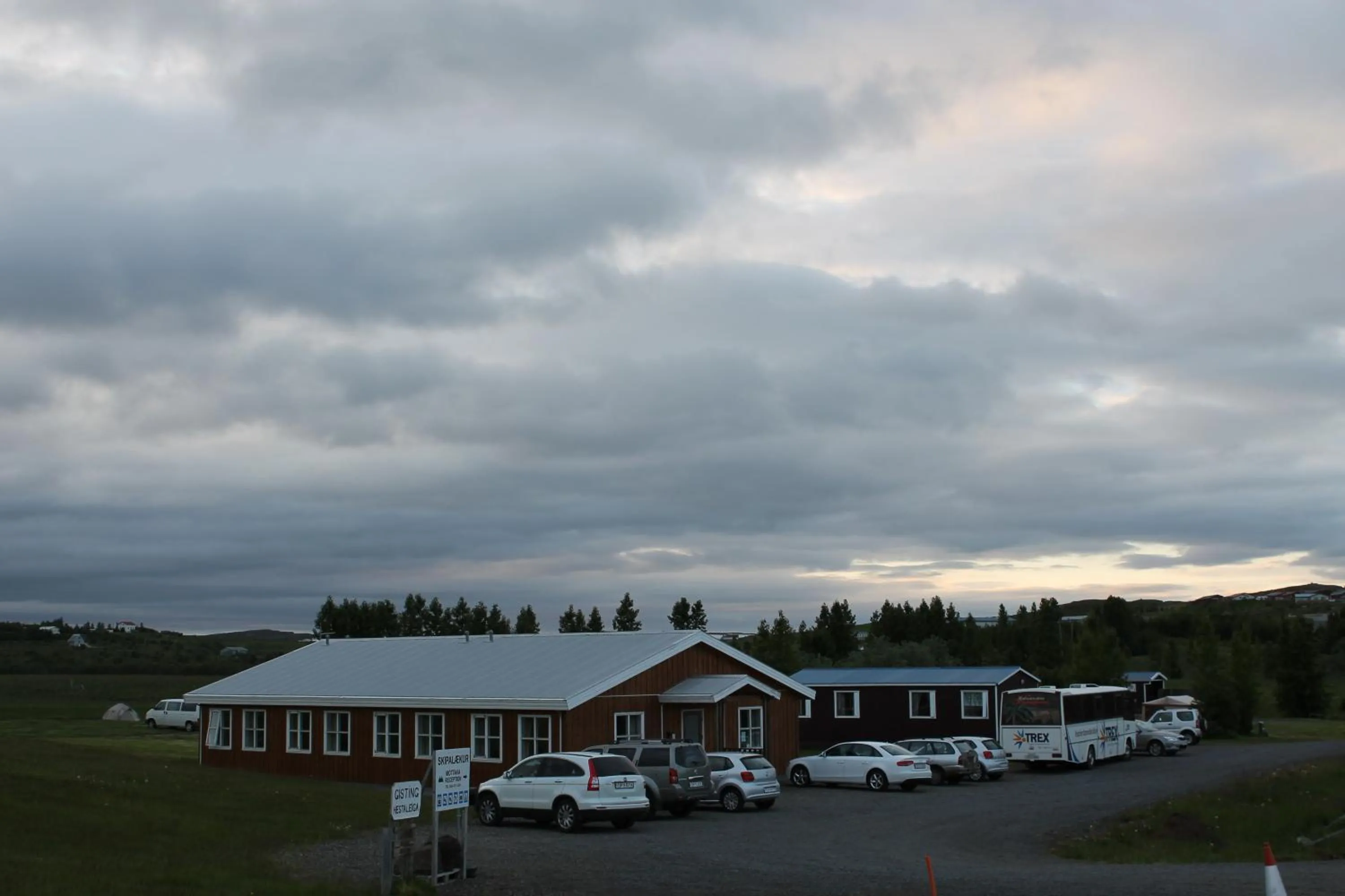 Property building in Skipalaekur Guesthouse