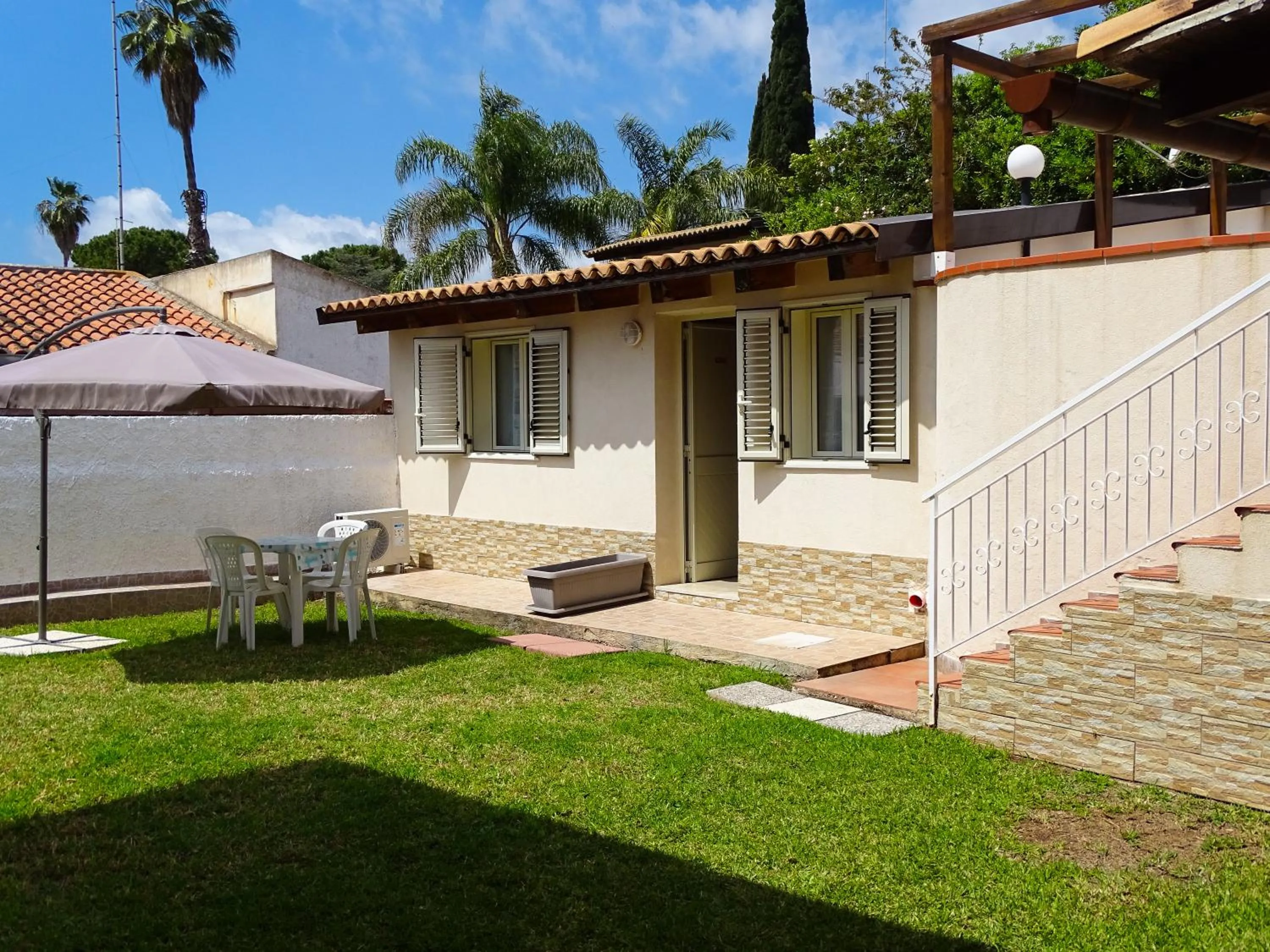 Patio in B&B Villa Matari