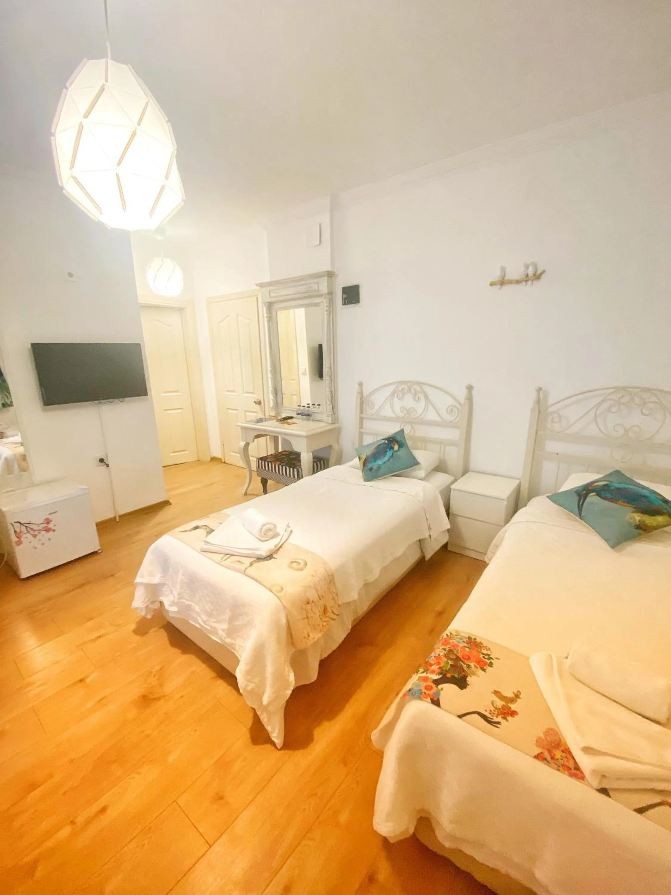 Bed in Bodrum Sade Pension