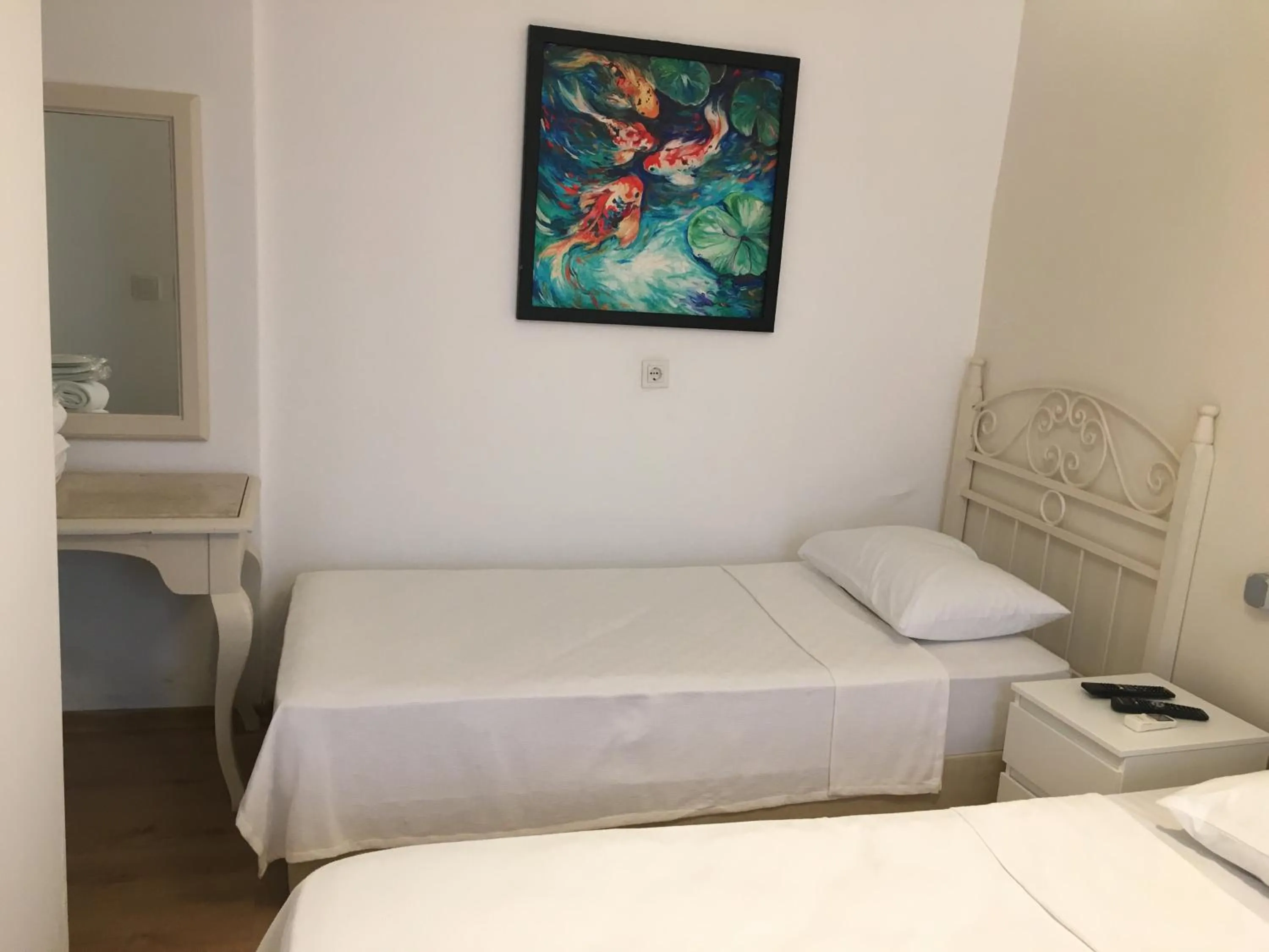 Bed in Bodrum Sade Pension