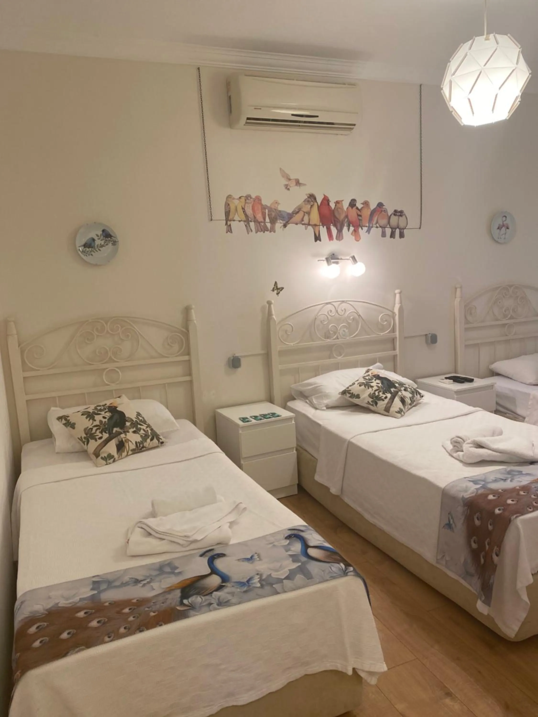 Bed in Bodrum Sade Pension