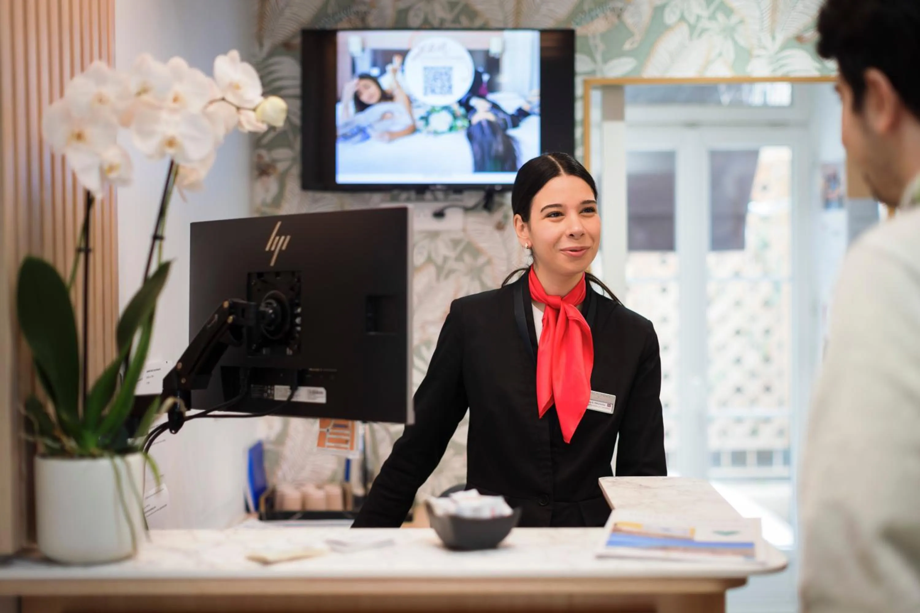 Staff in Hotel Florence Nice