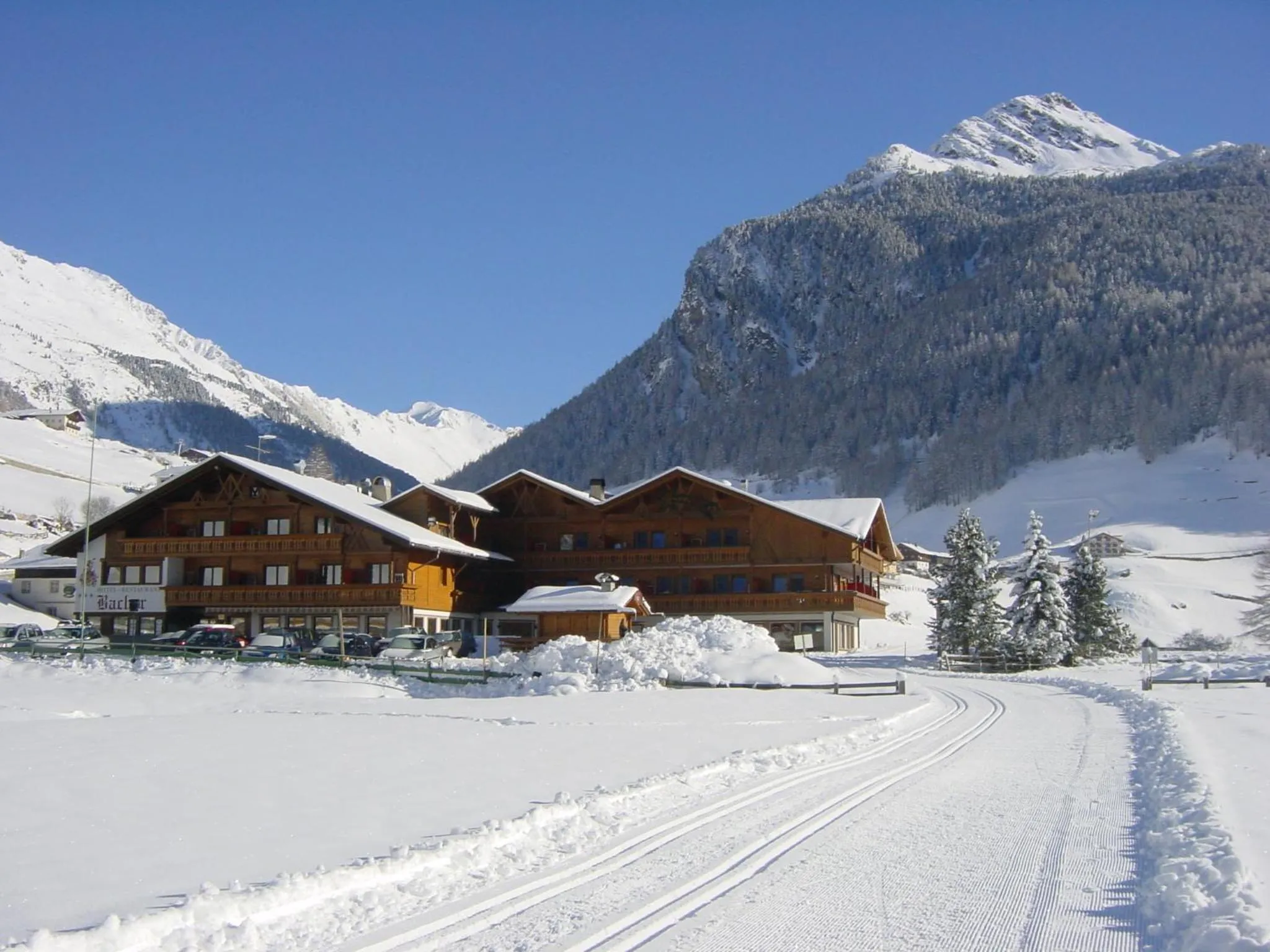 Property building in Hotel Bacher