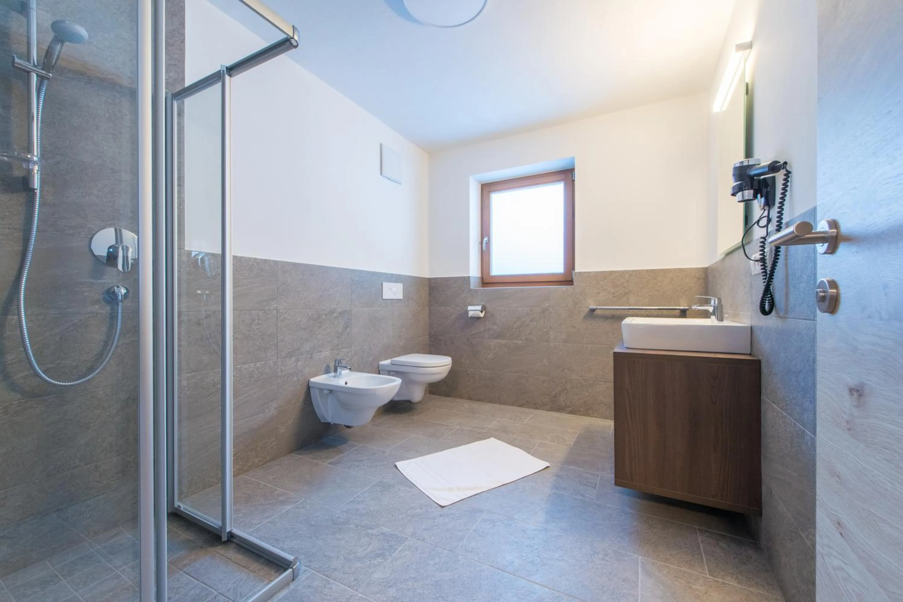 Bathroom in Hotel Bacher