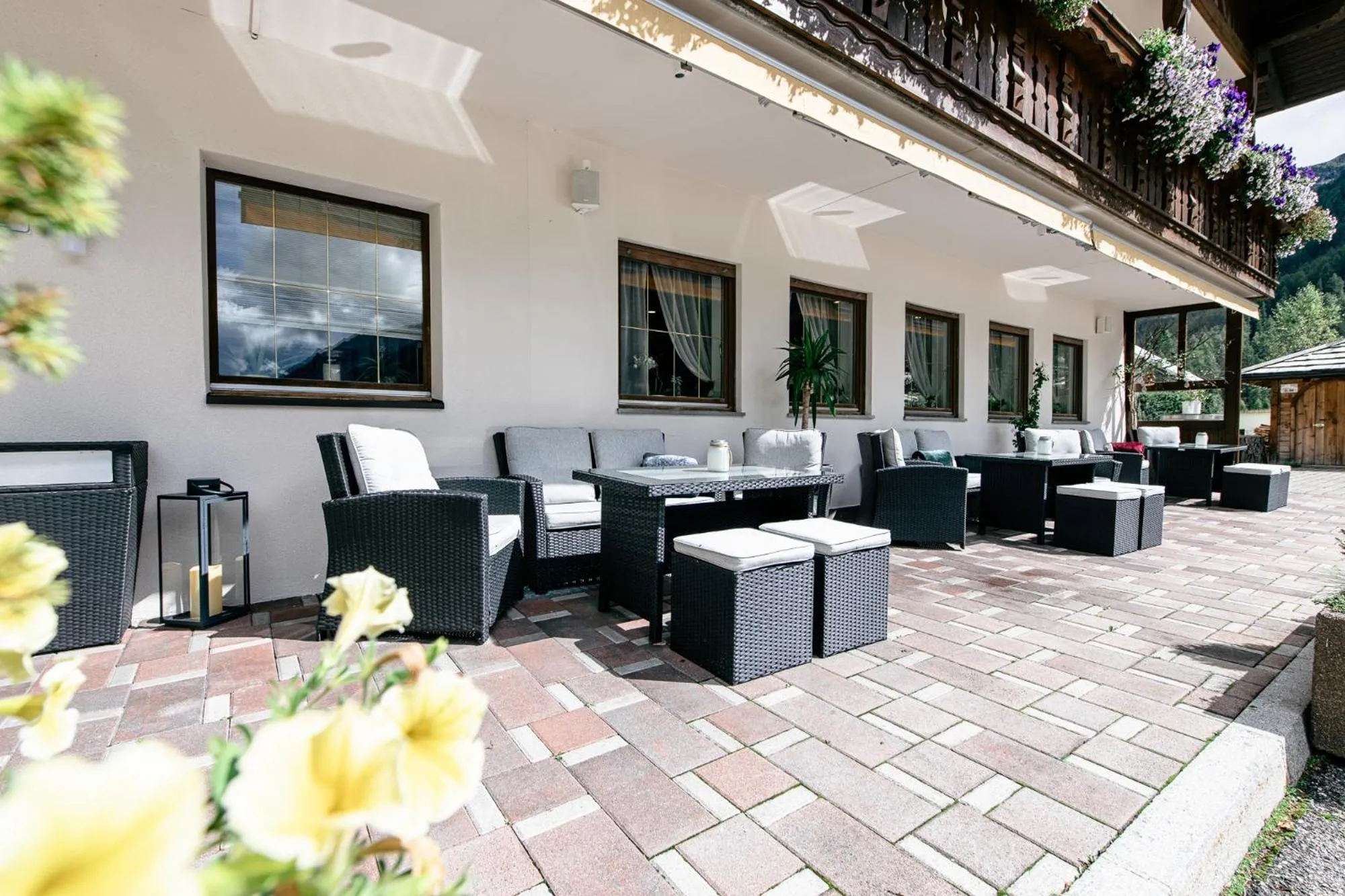 Balcony/Terrace in Hotel Bacher