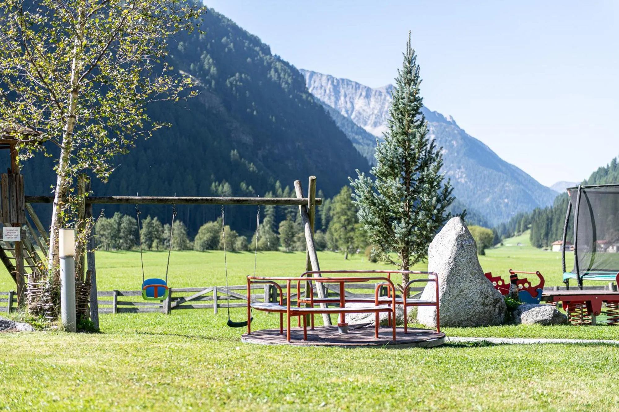 Garden in Hotel Bacher