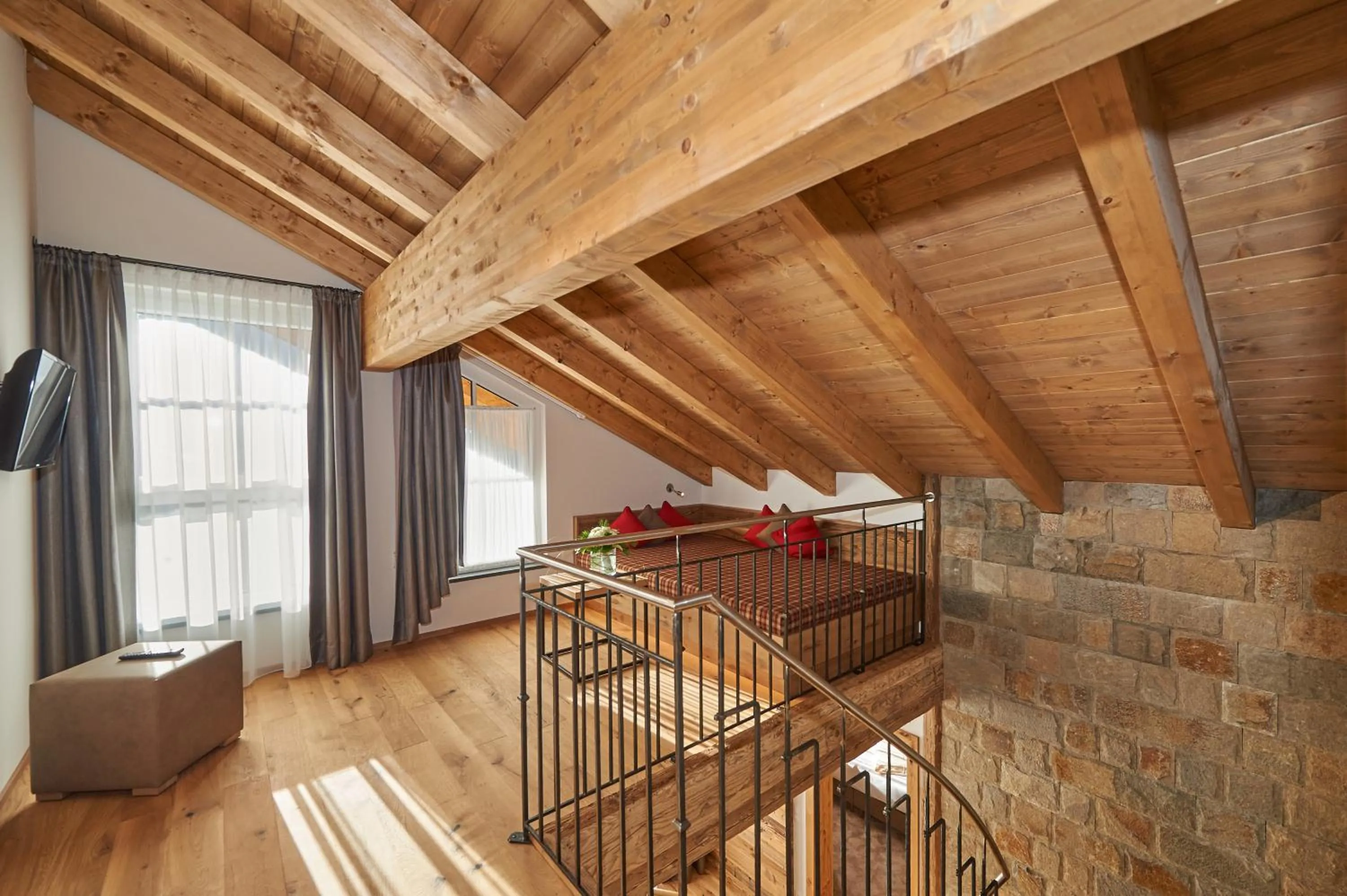 Seating area, Bed in Rainerhof